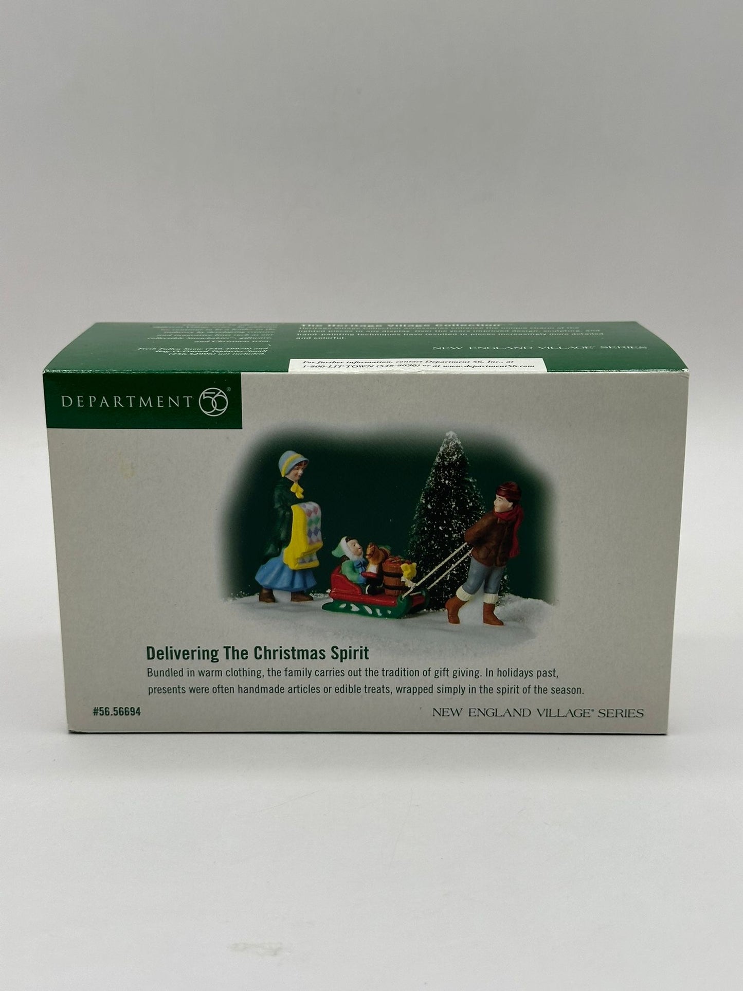 Department 56 - Delivering The Christmas Spirit - New England Village