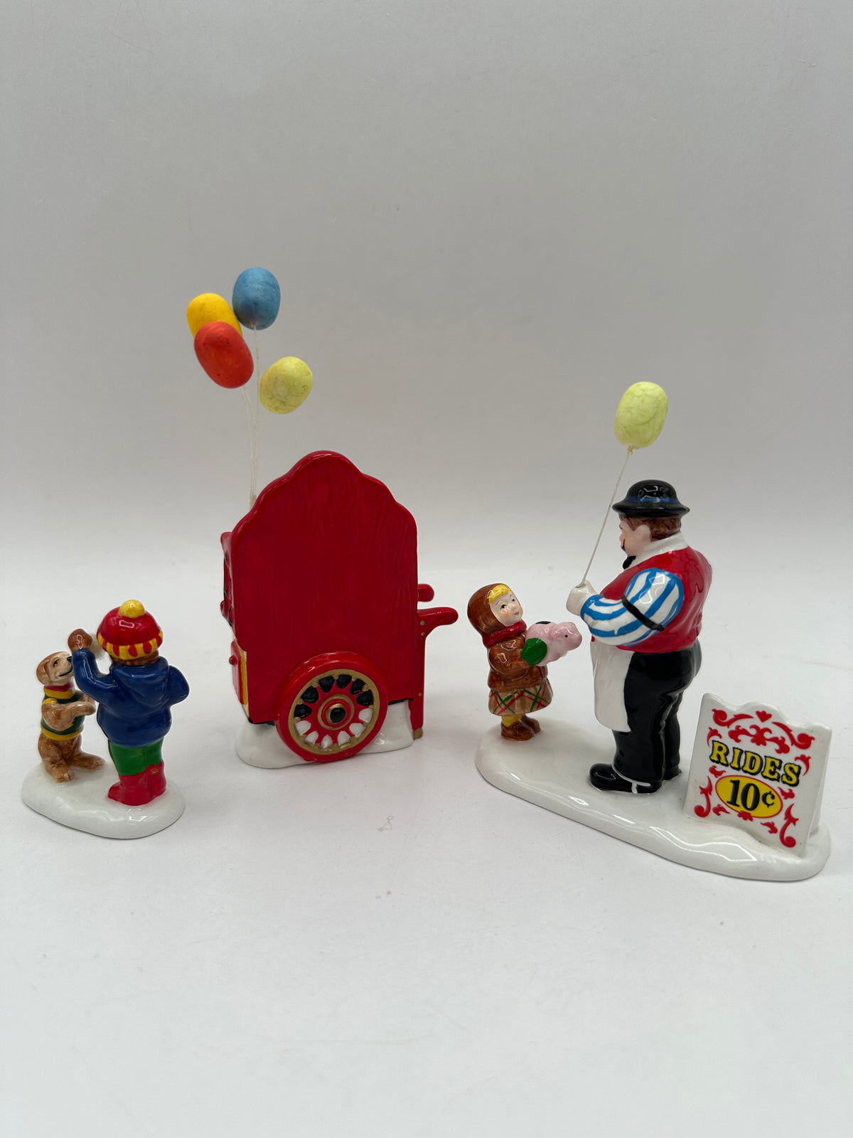 Department 56 - Carnival Tickets and Cotton Candy - Original Snow Village