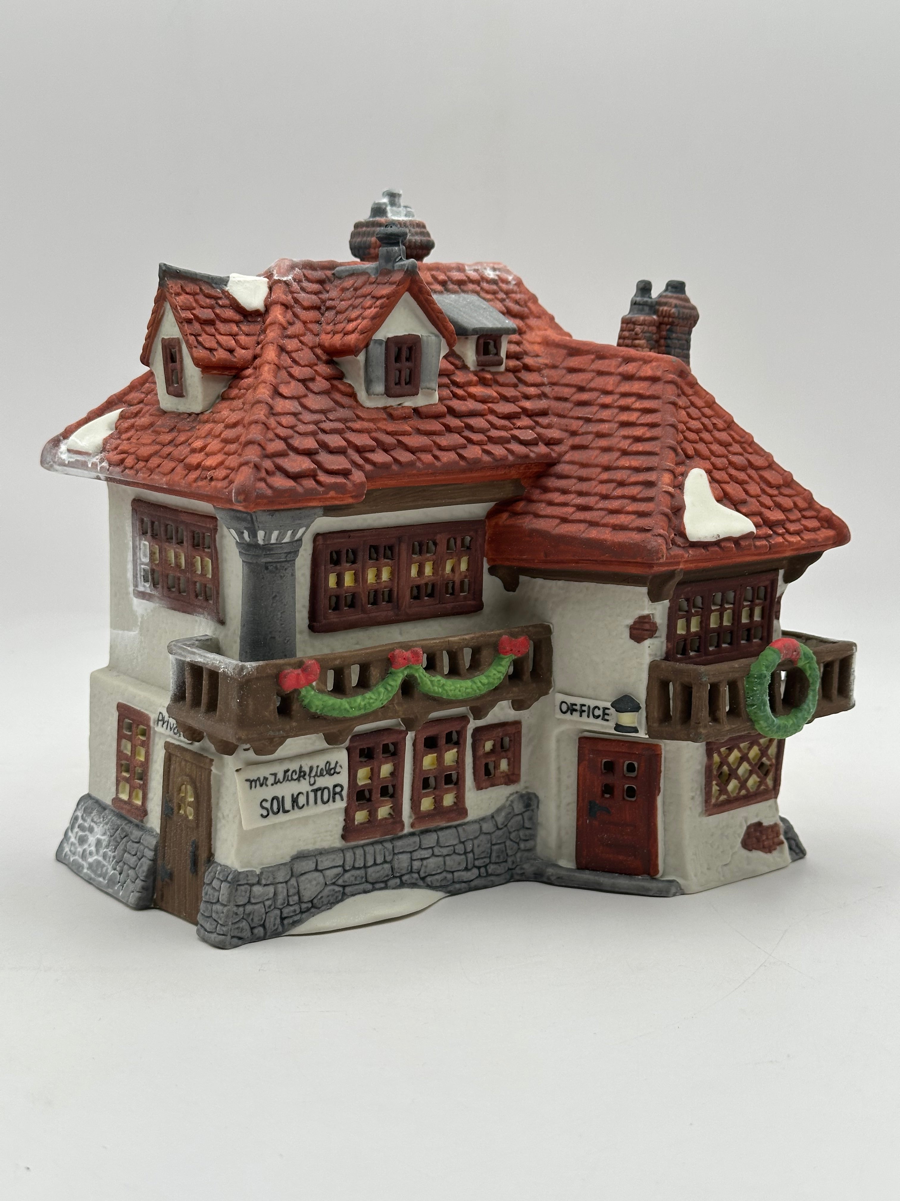 Department 56 - Mr. Wickfield Solicitor - Dickens’ Village – Vintage ...