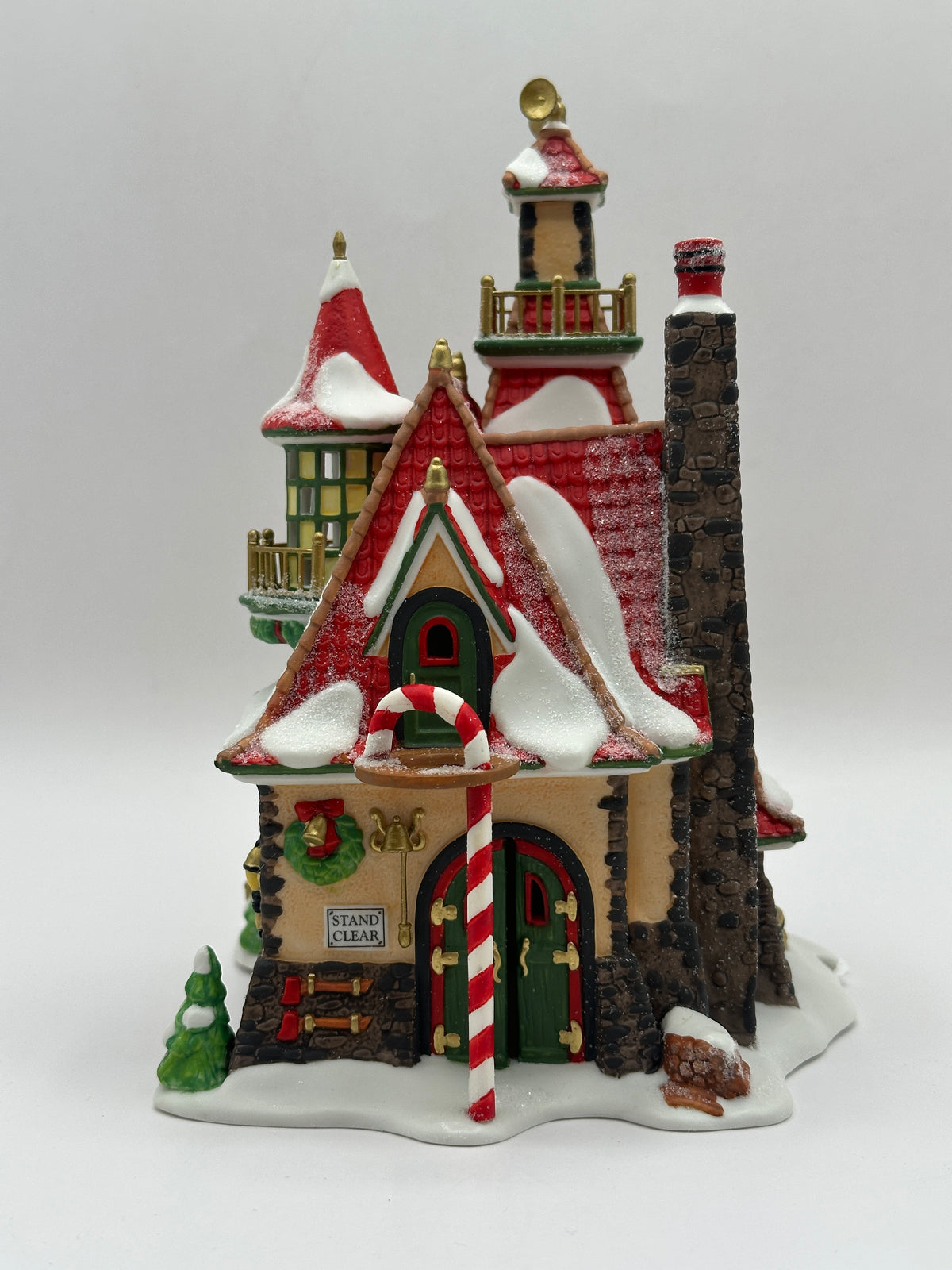 Department 56 - Northern Lights Fire Station - North Pole Series