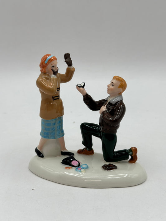 Department 56 - Will You Marry Me? - Original Snow Village