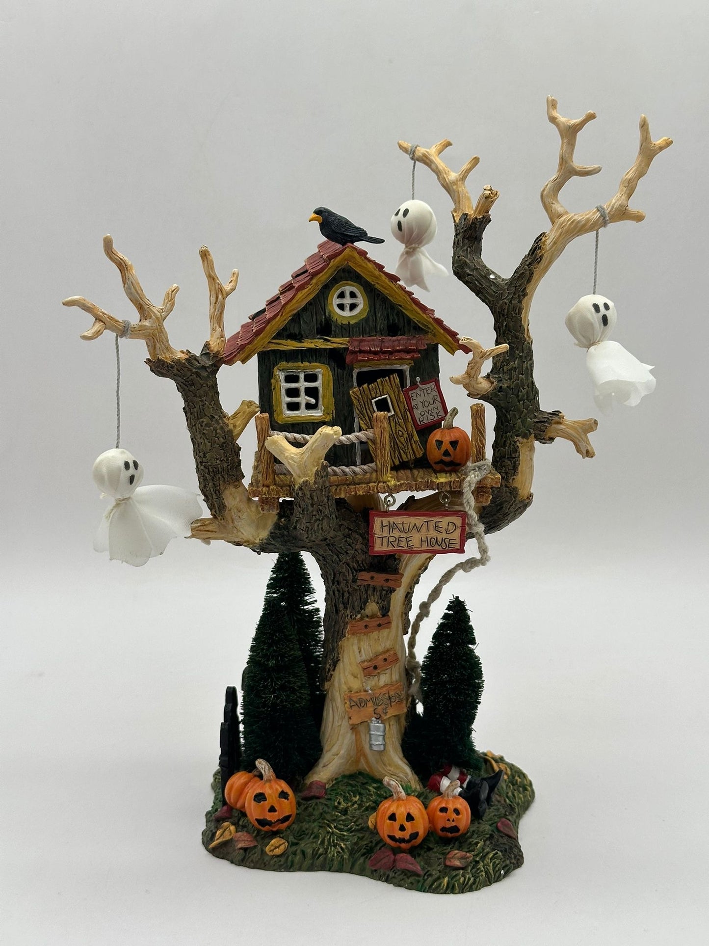 Department 56 - Haunted Tree House - Snow Village Halloween