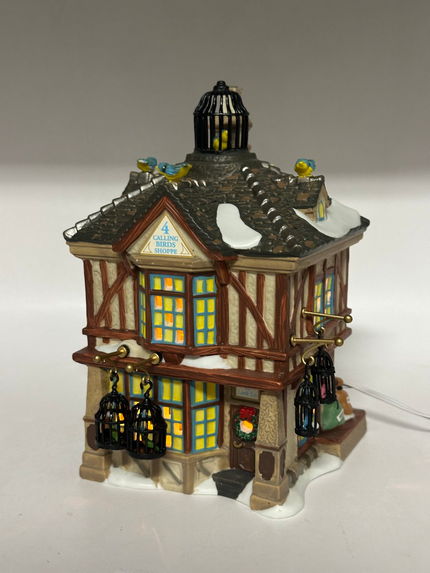 Department 56 - Four Calling Birds Shoppe - Dickens' Village