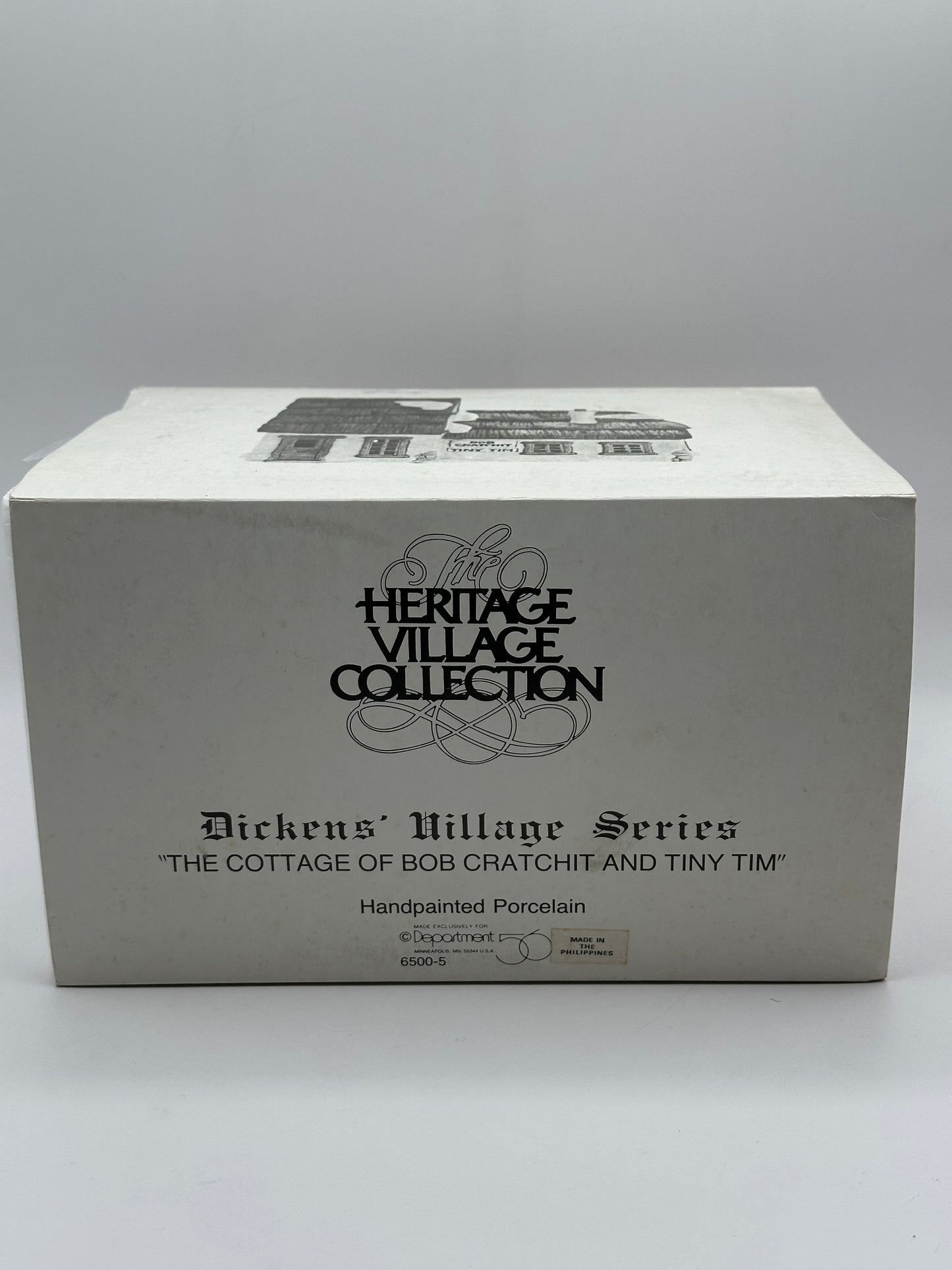 Department 56 - The Cottage of Bob Cratchit and Tiny Tim - Dickens’ Village