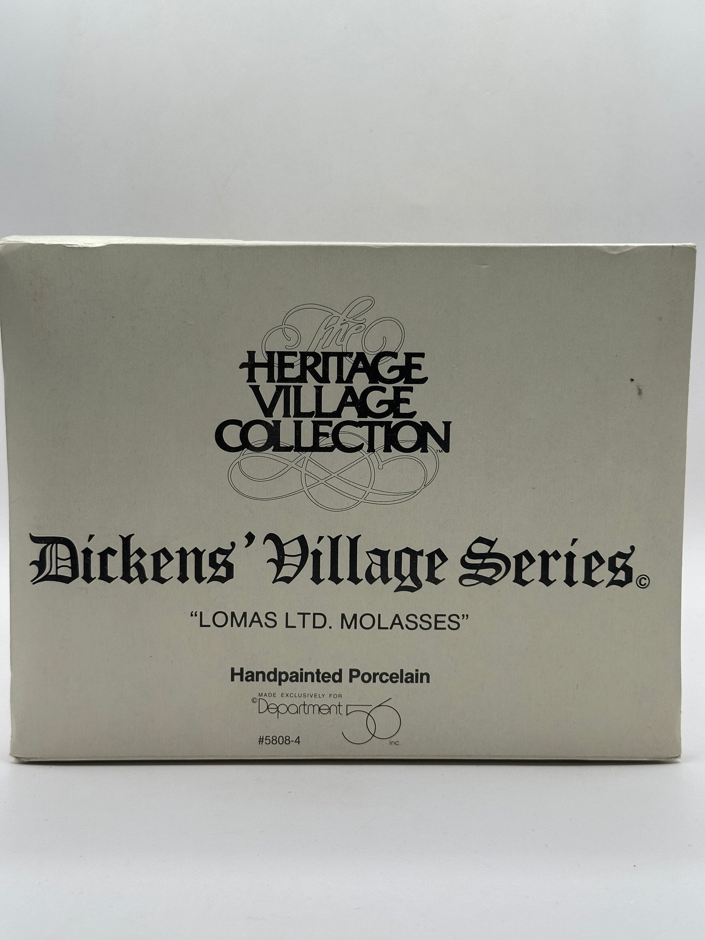 Department 56 - Lomas Ltd. Molasses - Dickens' Village