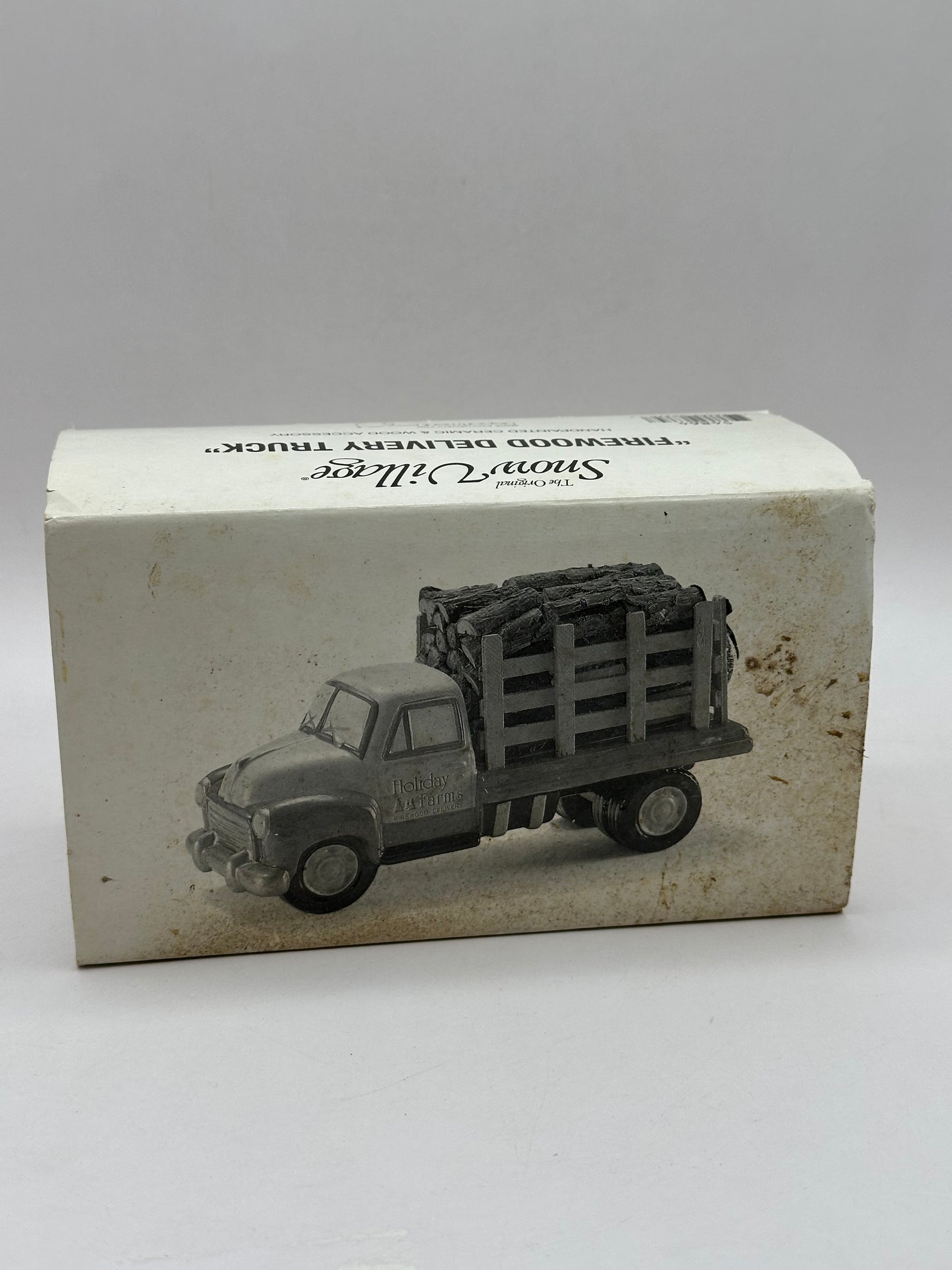 Department 56 - Firewood Delivery Truck - Original Snow Village