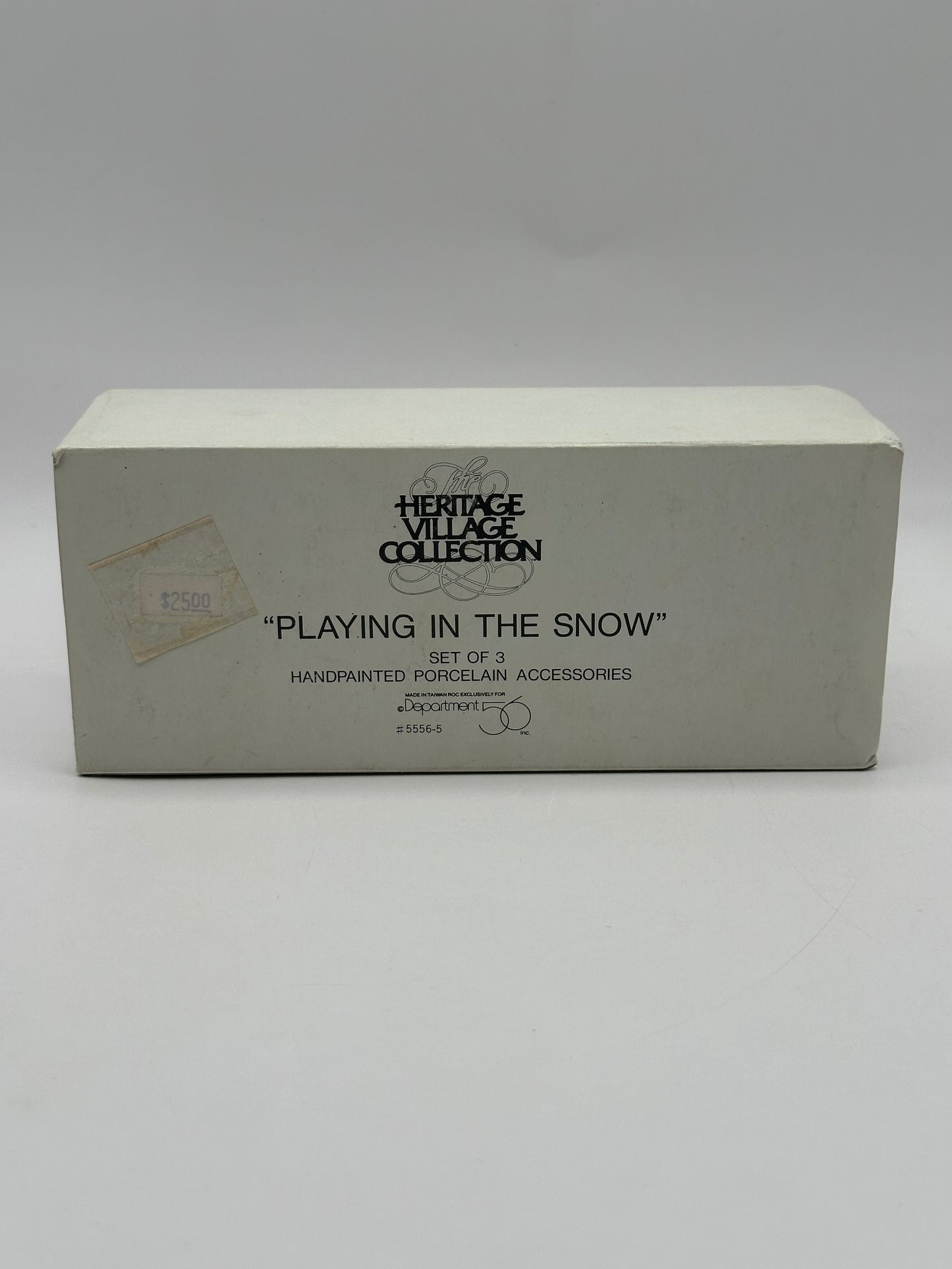 Department 56 - Playing In The Snow - Christmas in the City