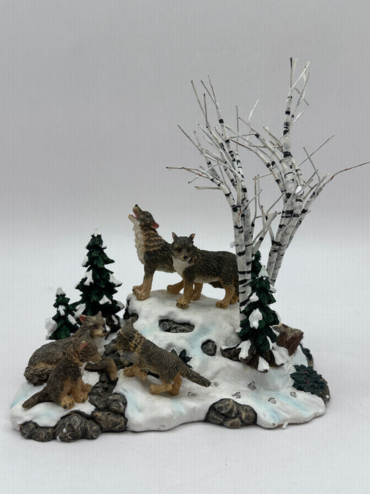 Department 56 - Wolves In The Woods - Village Accessories