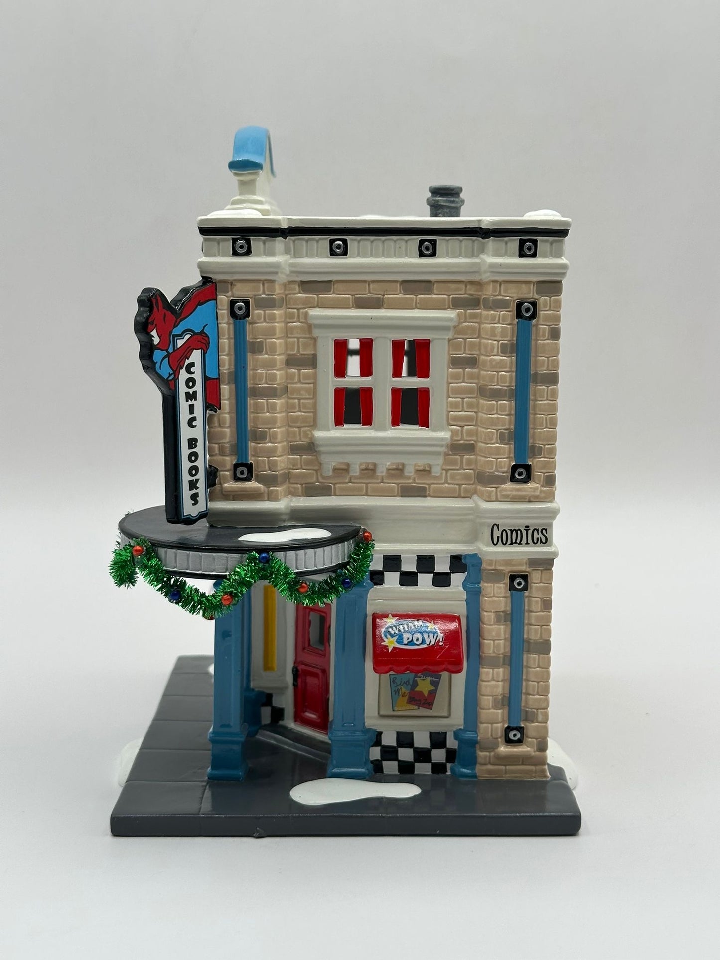 Department 56 - American Hero Comics - Original Snow Village
