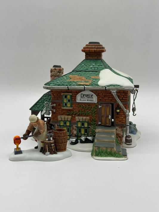 Department 56 - Revere Silver Works - New England Village