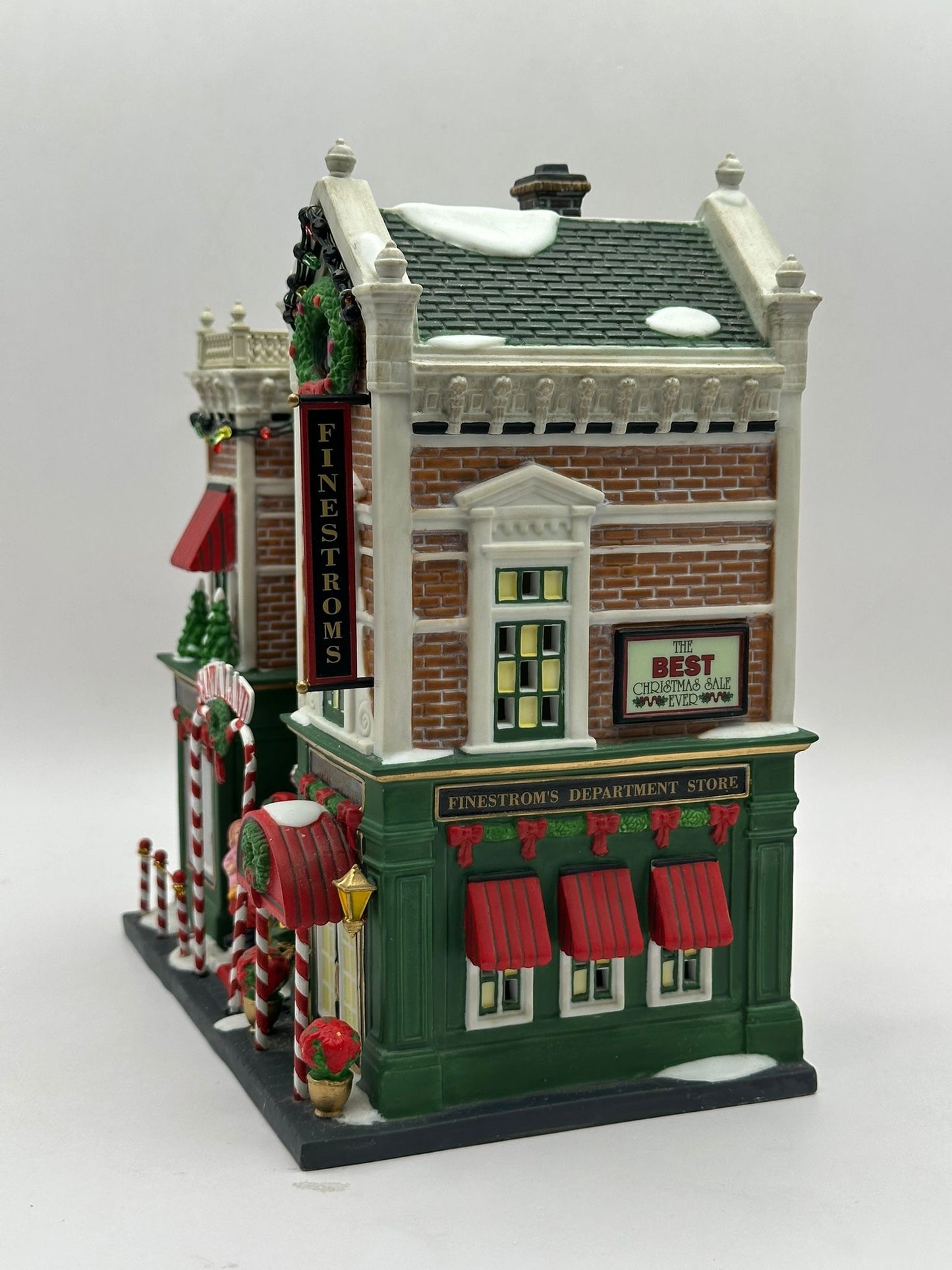 Department 56 - Visiting Santa at Finestrom's - Christmas in the City