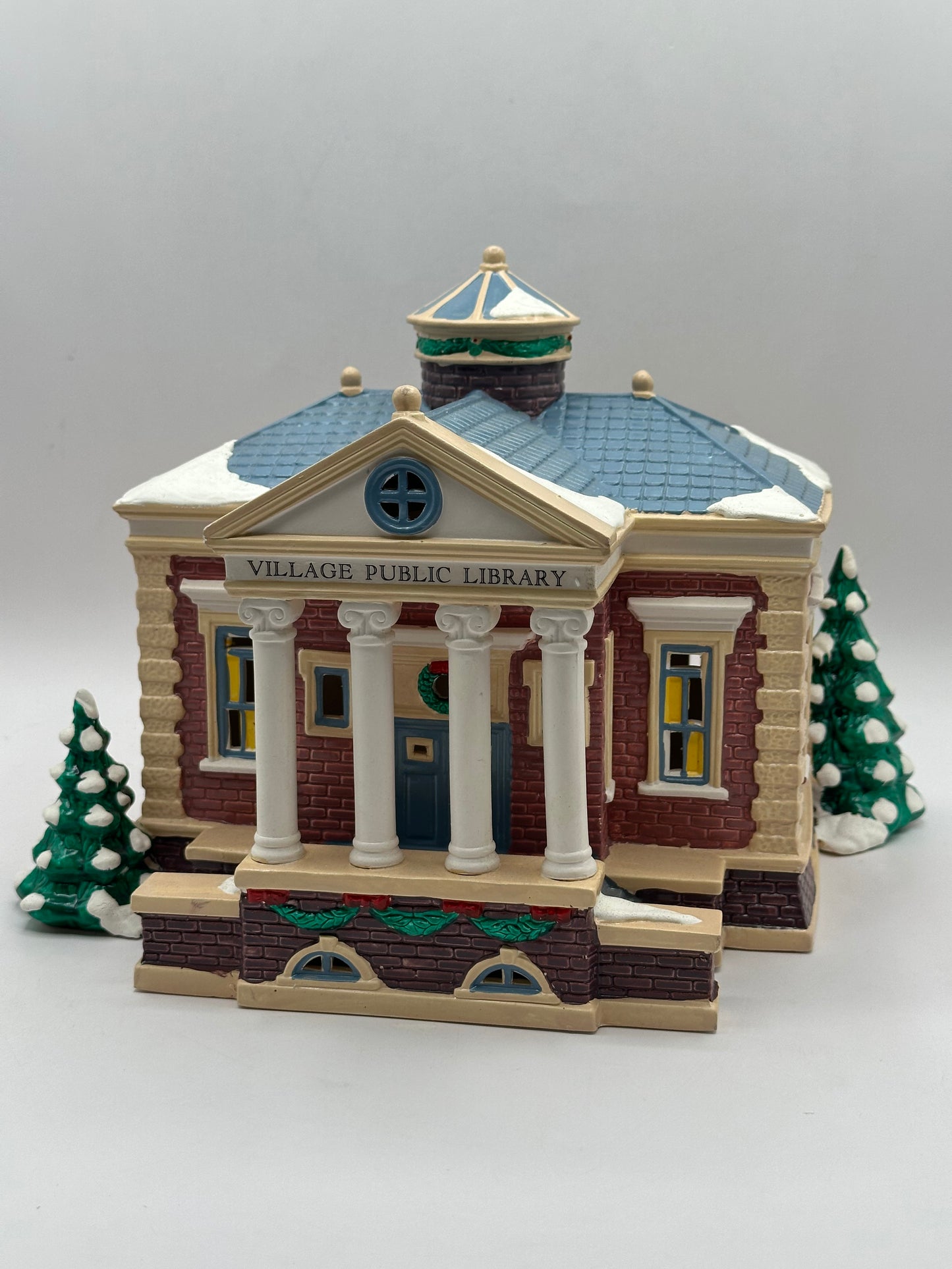 Department 56 - Village Public Library - Original Snow Village