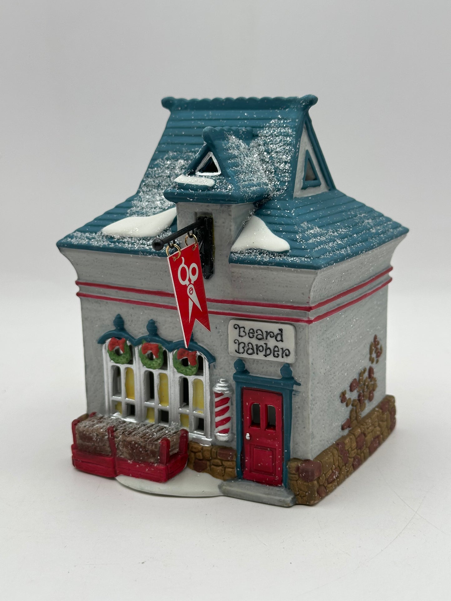 Department 56 - Beard Barber Shop - North Pole Series