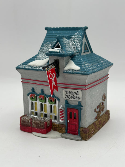 Department 56 - Beard Barber Shop - North Pole Series