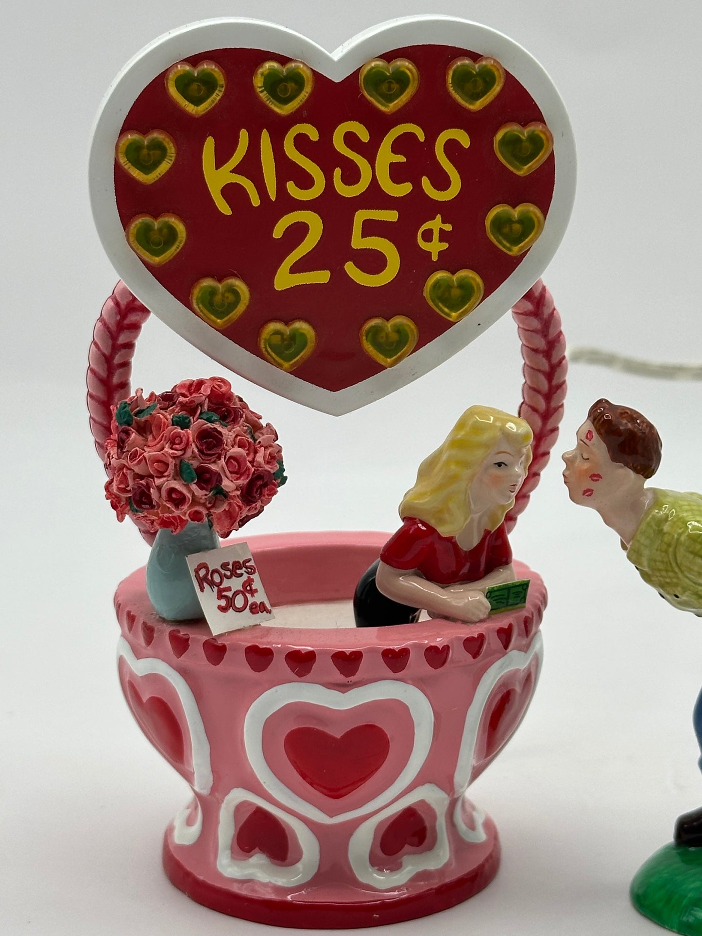 Dept 56 Original Snow Village Celebrate Love - Kisses 25 Cents