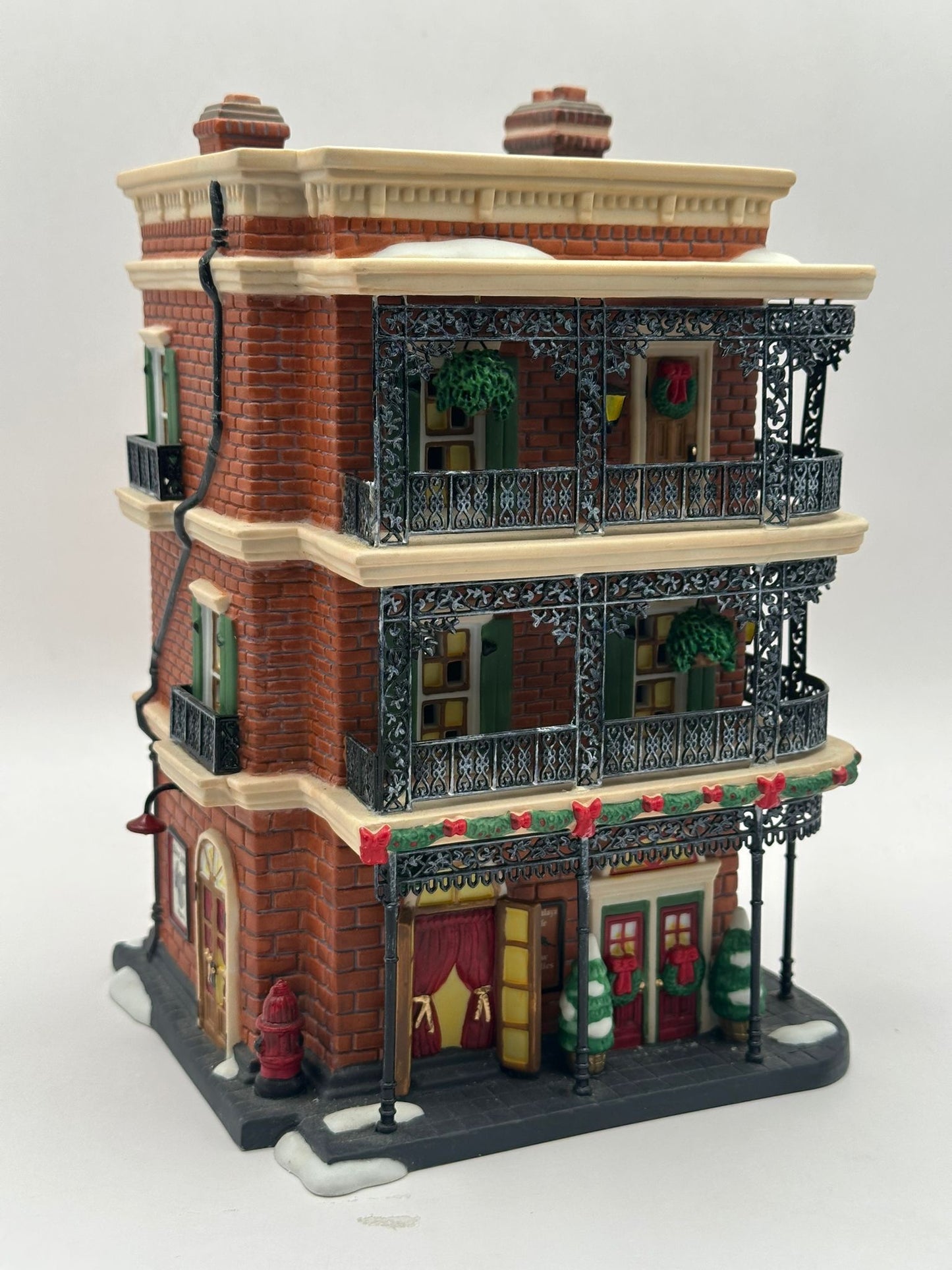Department 56 - Jambalaya Cafe (*Missing Sign*) - Christmas in the City