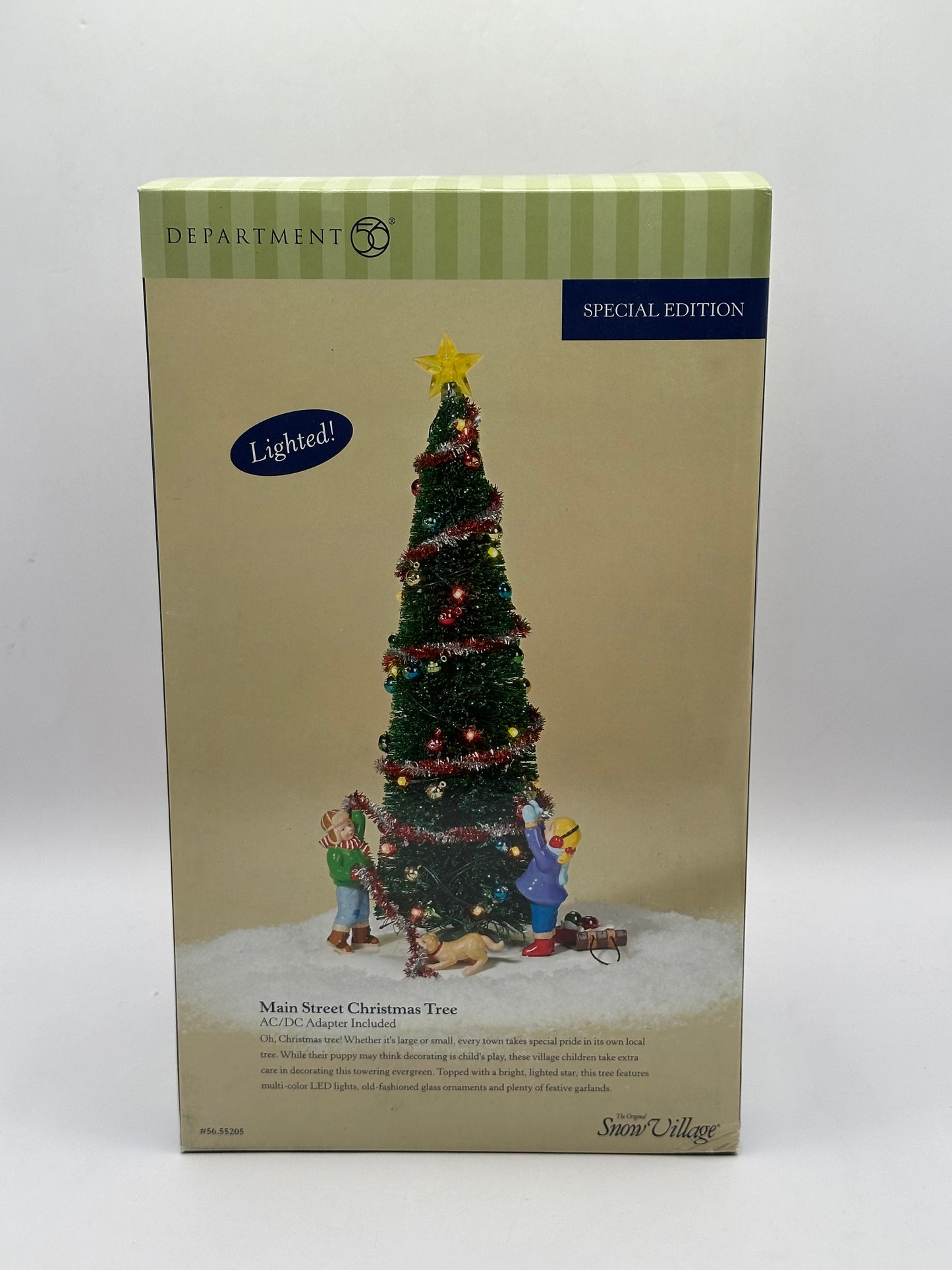 Department 56 - Main Street Christmas Tree - Original Snow Village