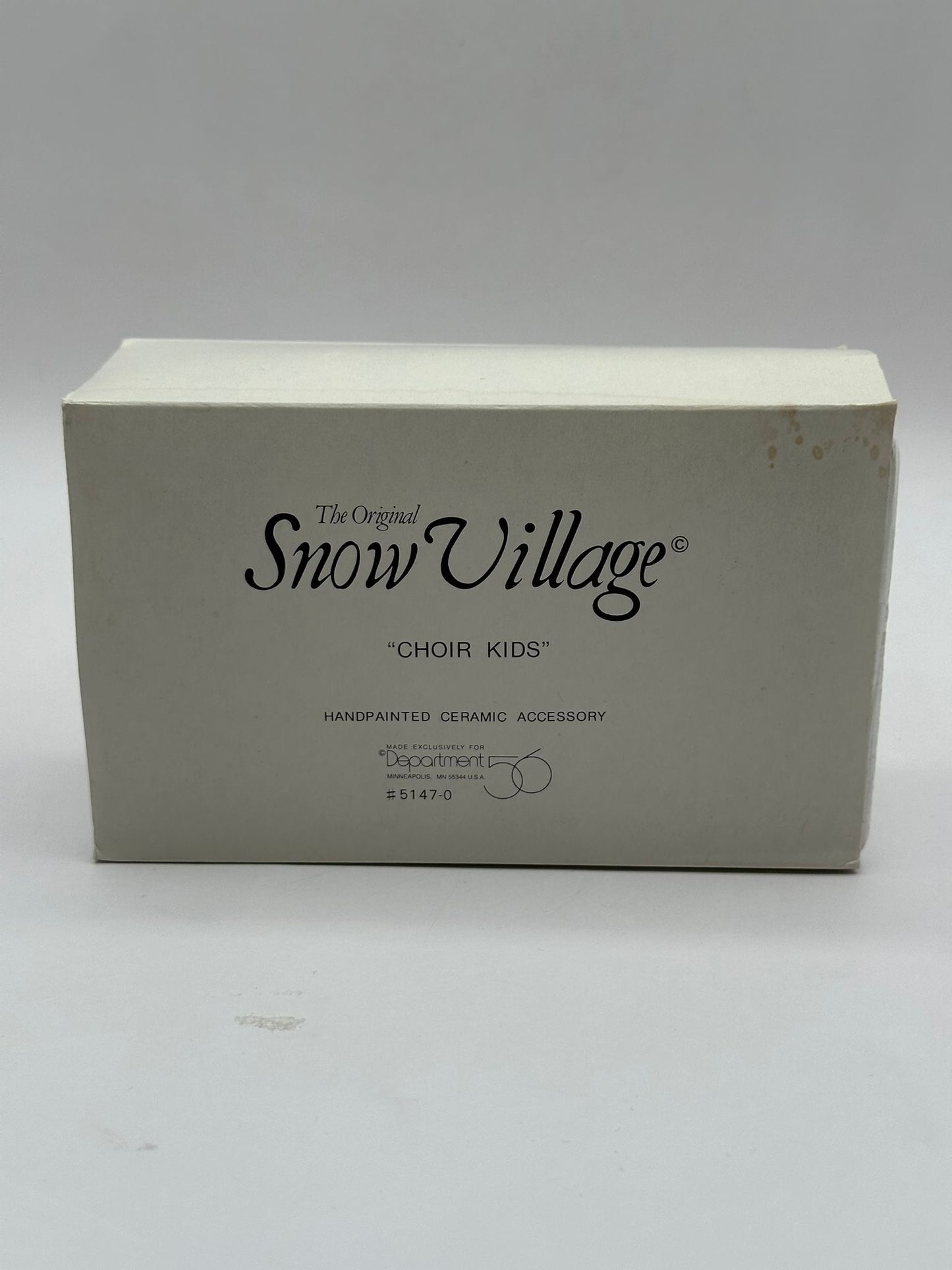 Department 56 - Choir Kids - Original Snow Village