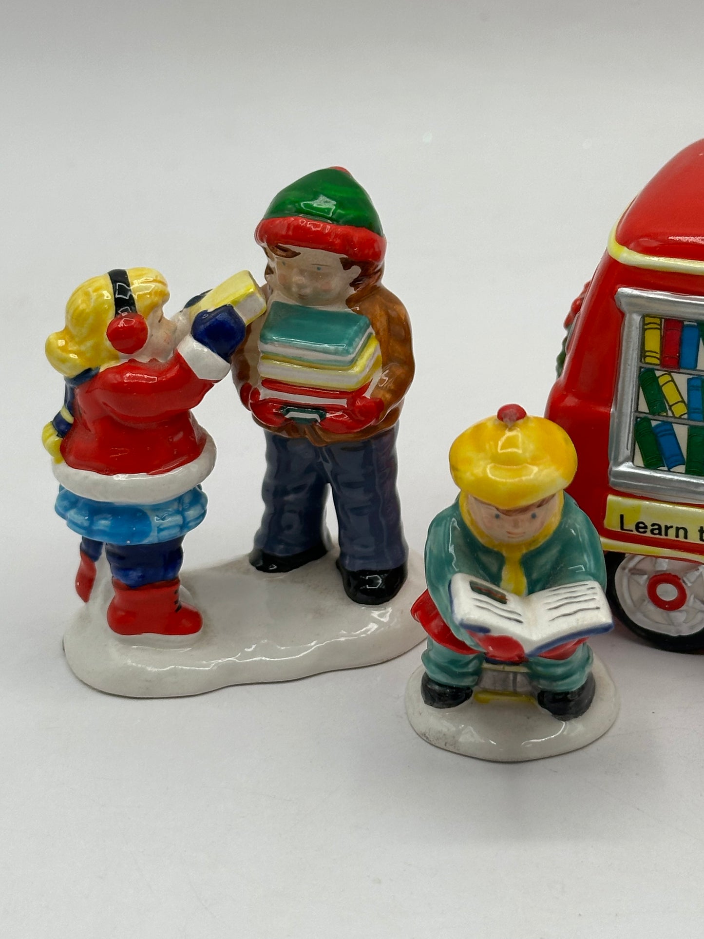 Department 56 - Check It Out Bookmobile - Original Snow Village