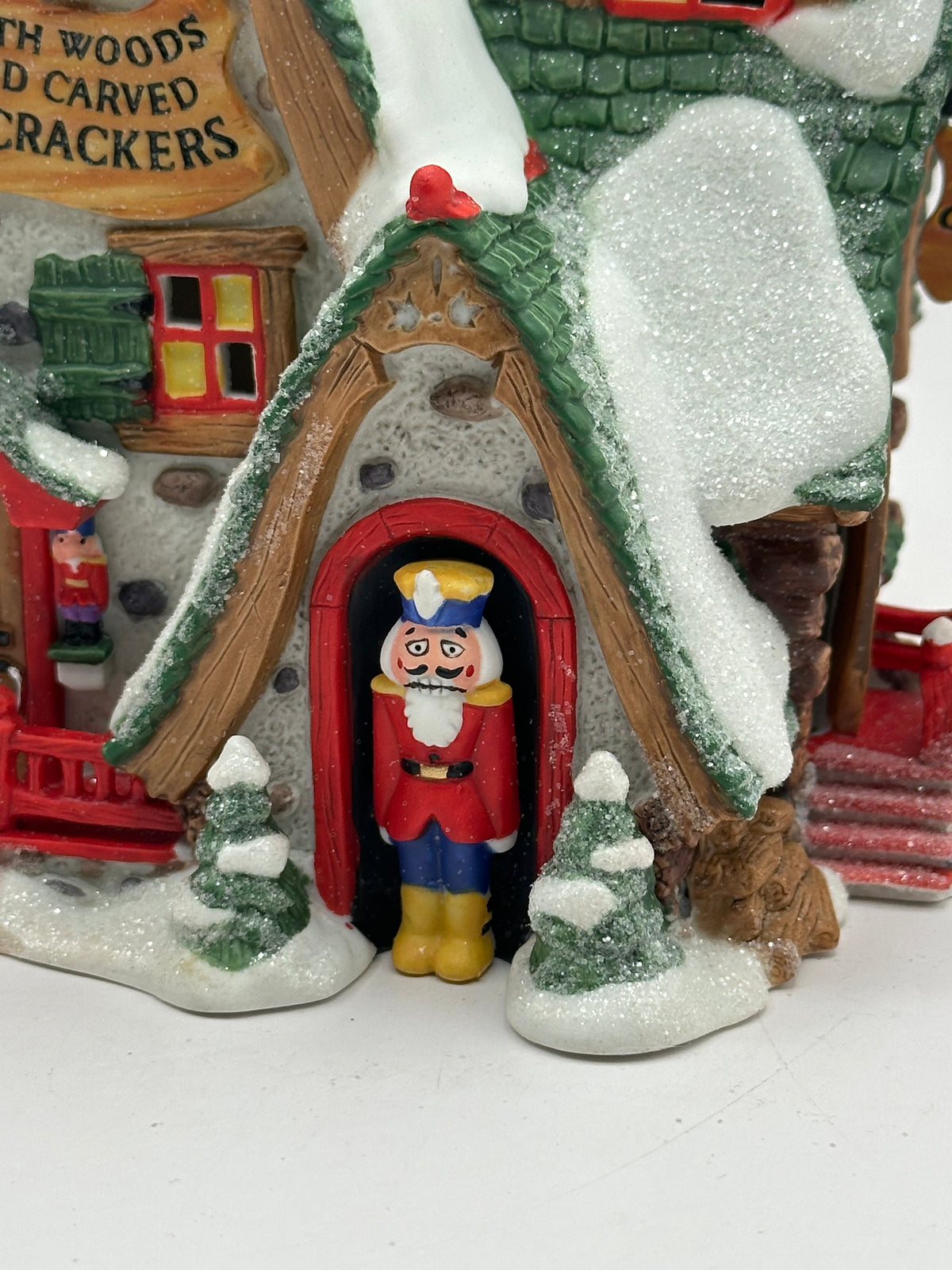Department 56 - Hand Carved Nutcracker Factory - North Pole Series