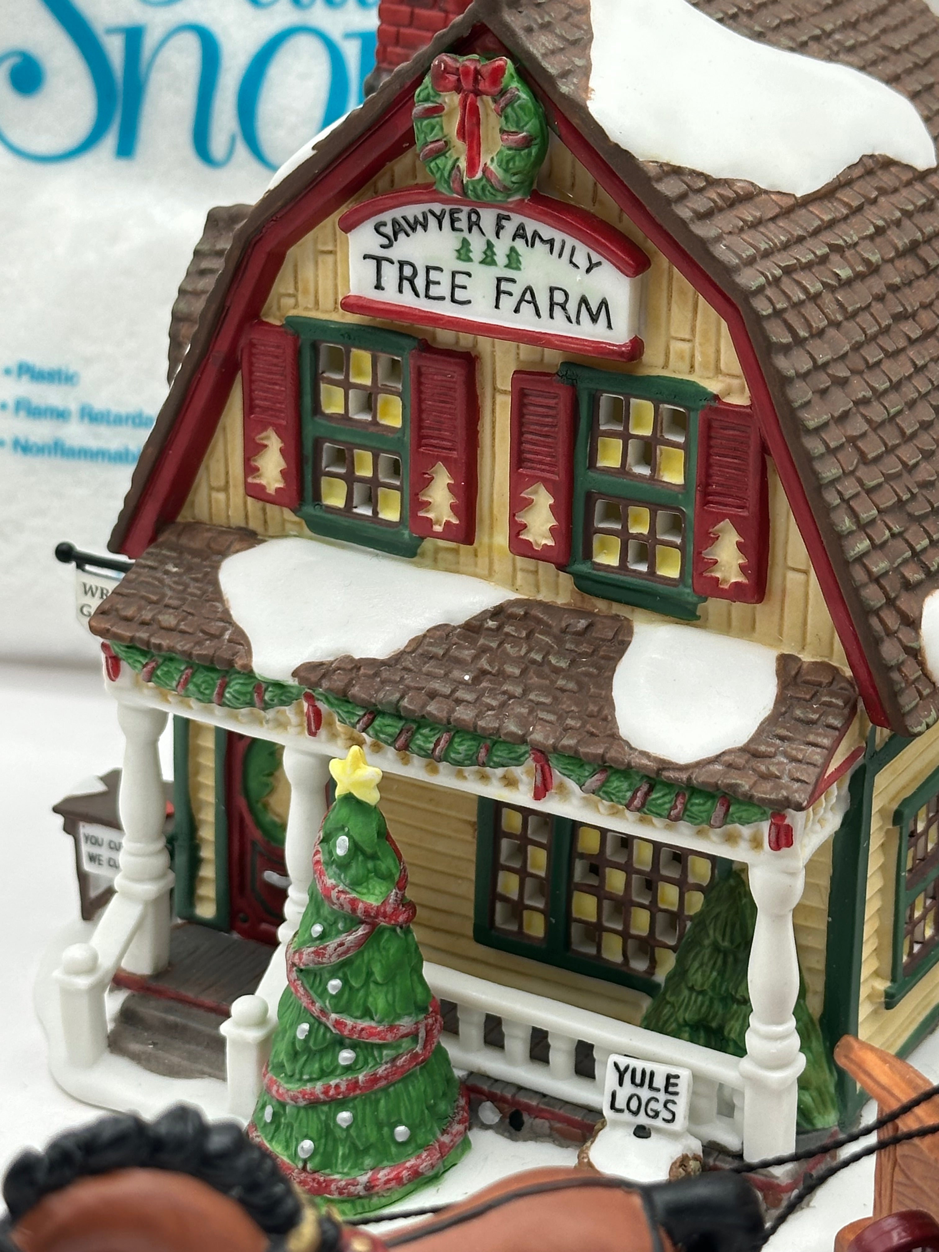 Department 56 - Sawyer Family Tree Farm - New England Village