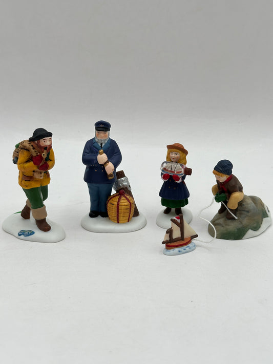 Department 56 - Sea Captain and His Mates - New England Village