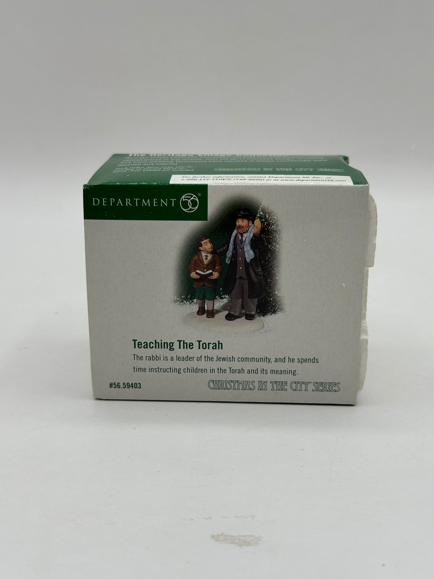 Department 56 - Teaching The Torah - Christmas in the City