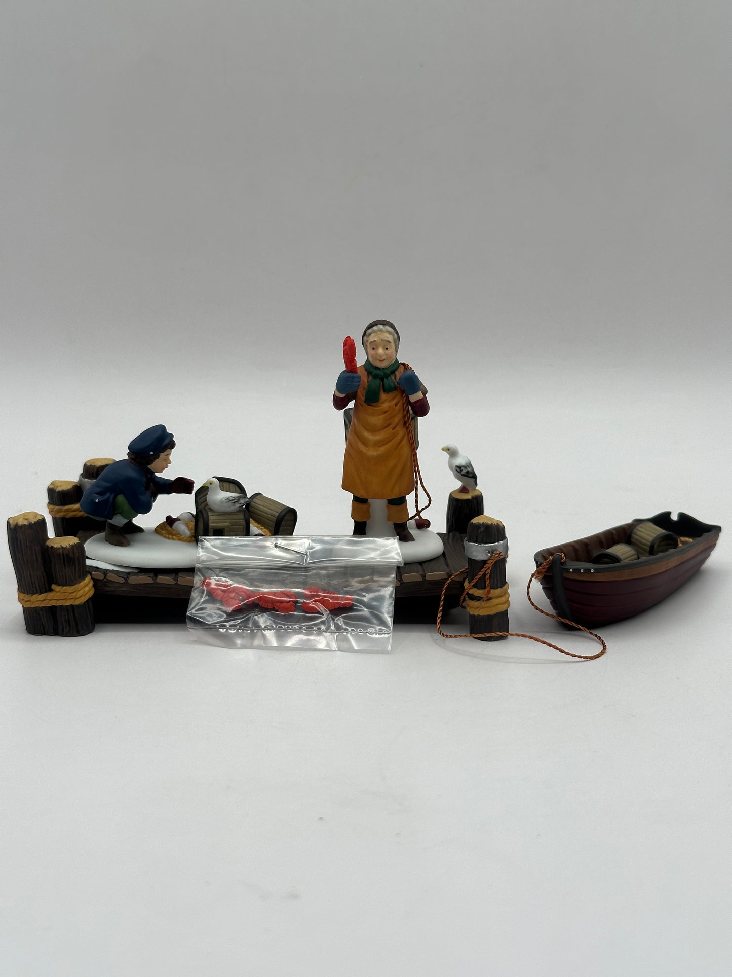 Department 56 - Lobster Trappers - New England Village