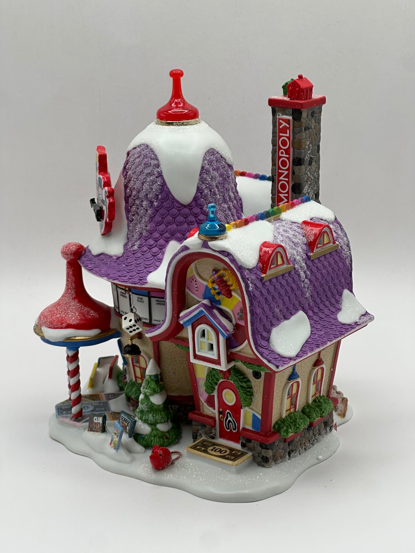 Department 56 - North Pole Board Games Factory - North Pole Series