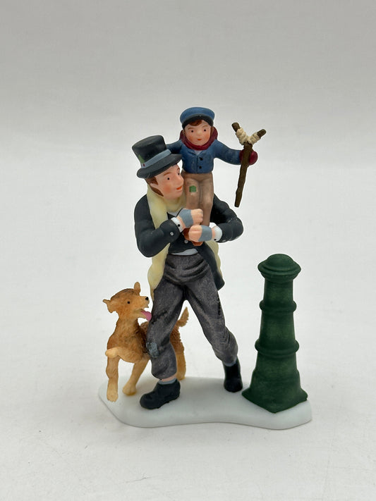 Department 56 - Bob Cratchit and Tiny Tim (A Christmas Carol) - Dickens' Village