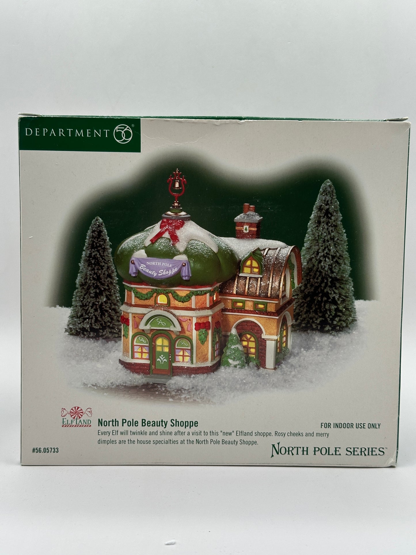 Department 56 - 'Elf Land' North Pole Beauty Shoppe - North Pole Series