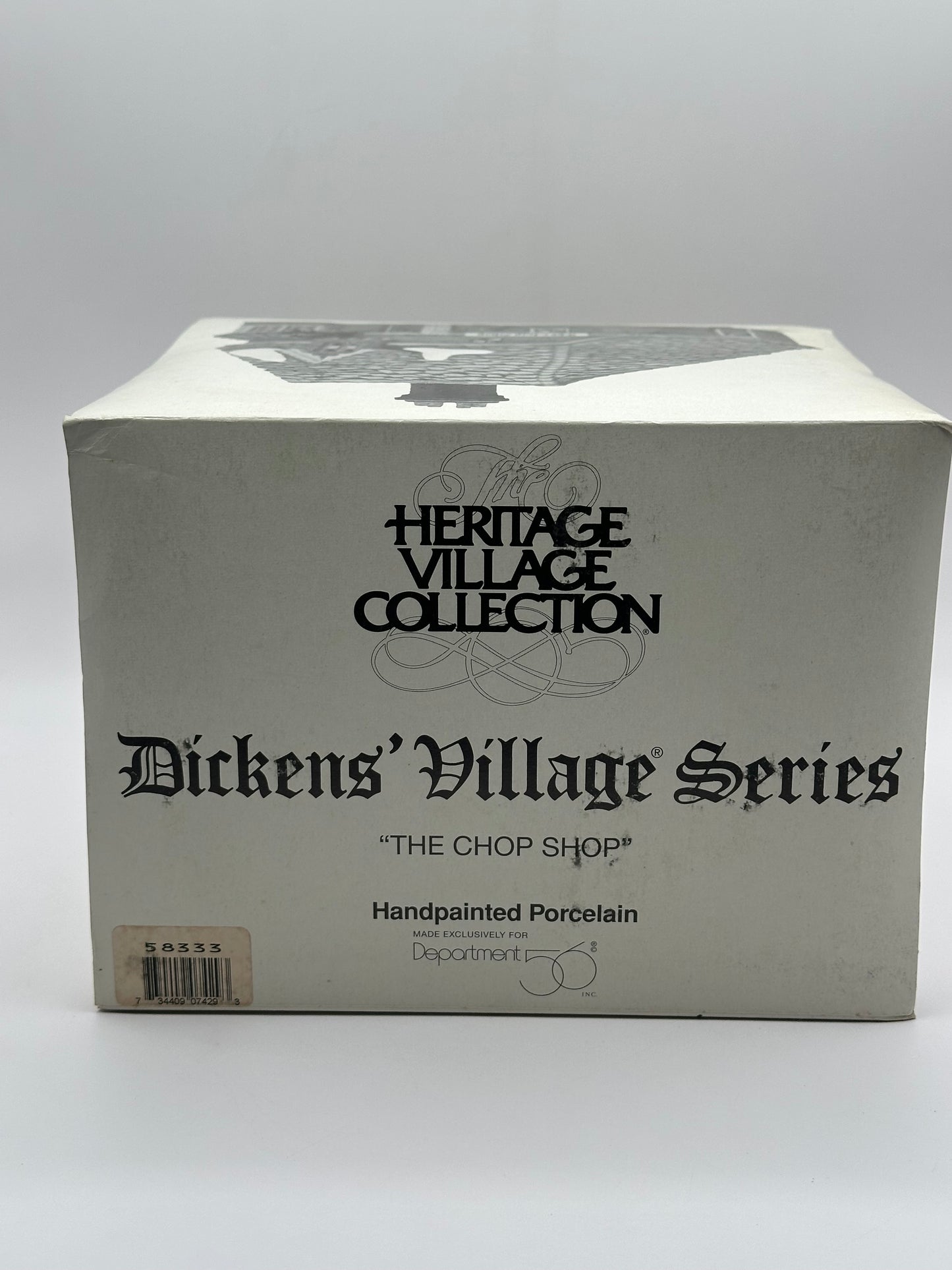Department 56 - The Chop Shop - Dickens’ Village