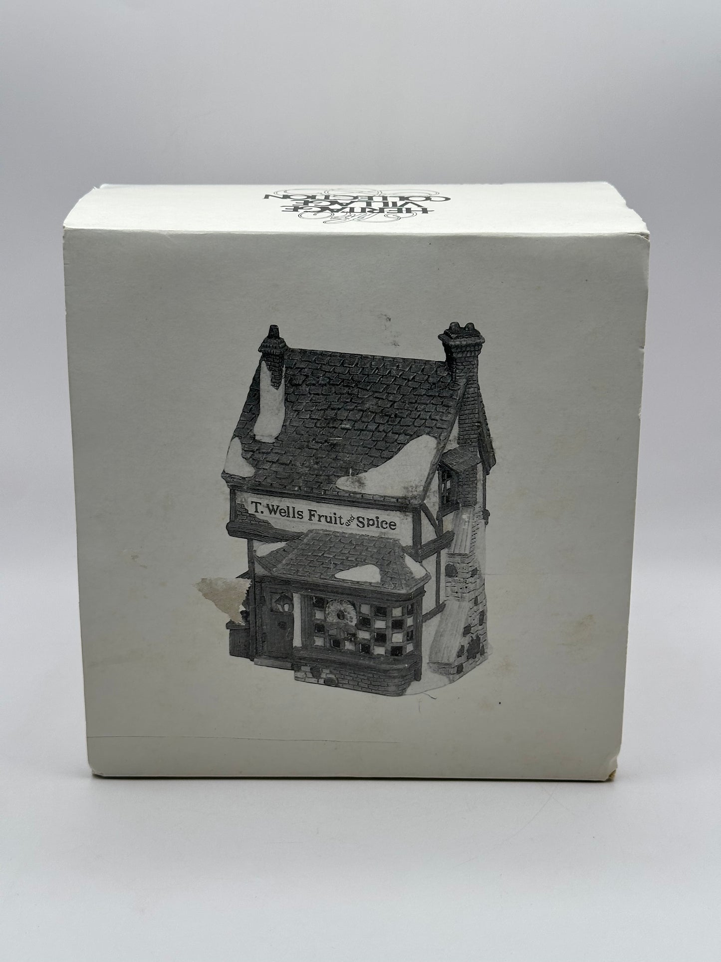 Department 56 - T. Wells Fruit And Spice Shop - Dickens’ Village
