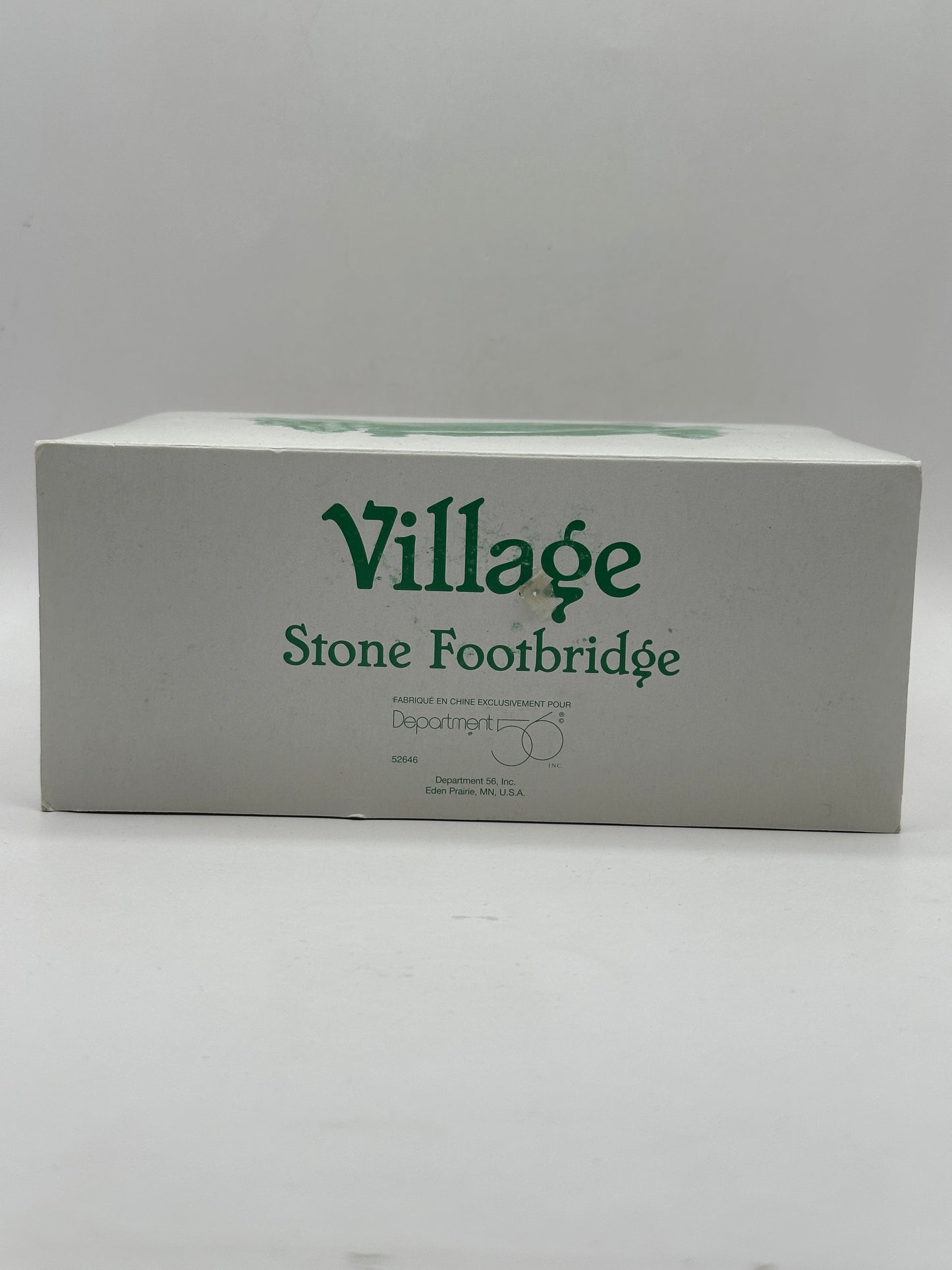 Department 56 - Stone Footbridge - Village Accessories