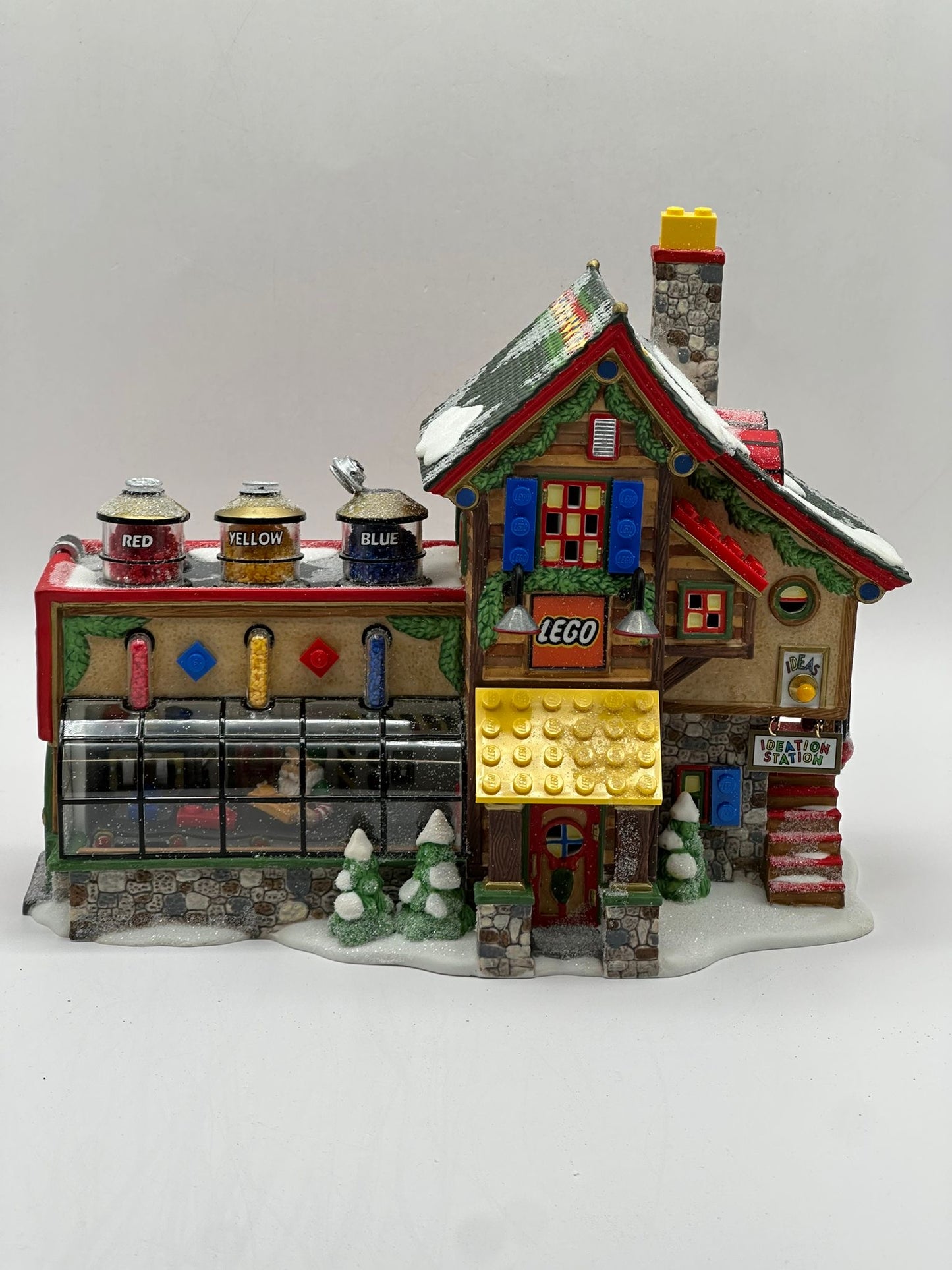 Department 56 - Lego Building Creation Station - North Pole Series