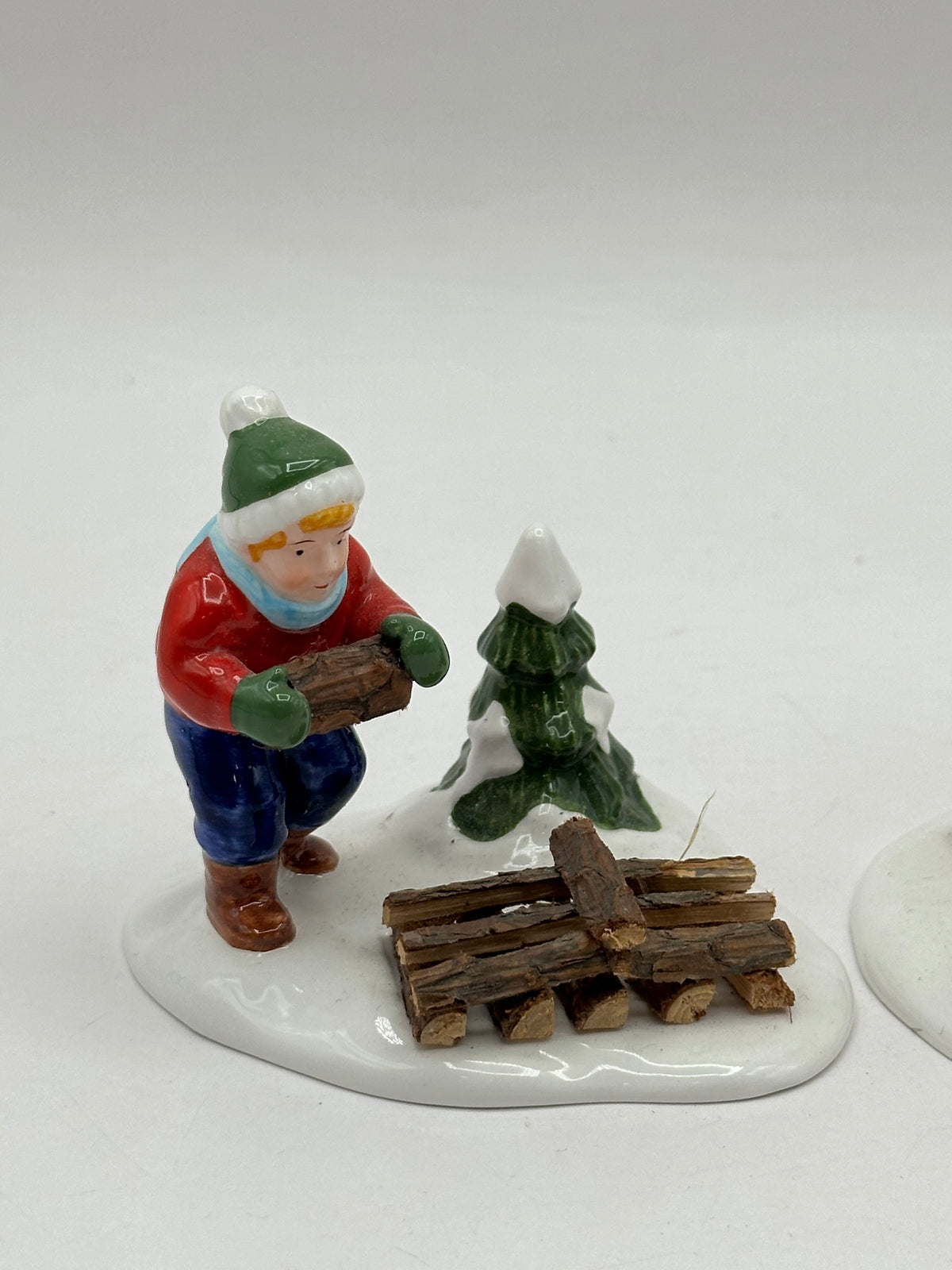 Department 56 - Chopping Firewood - Original Snow Village