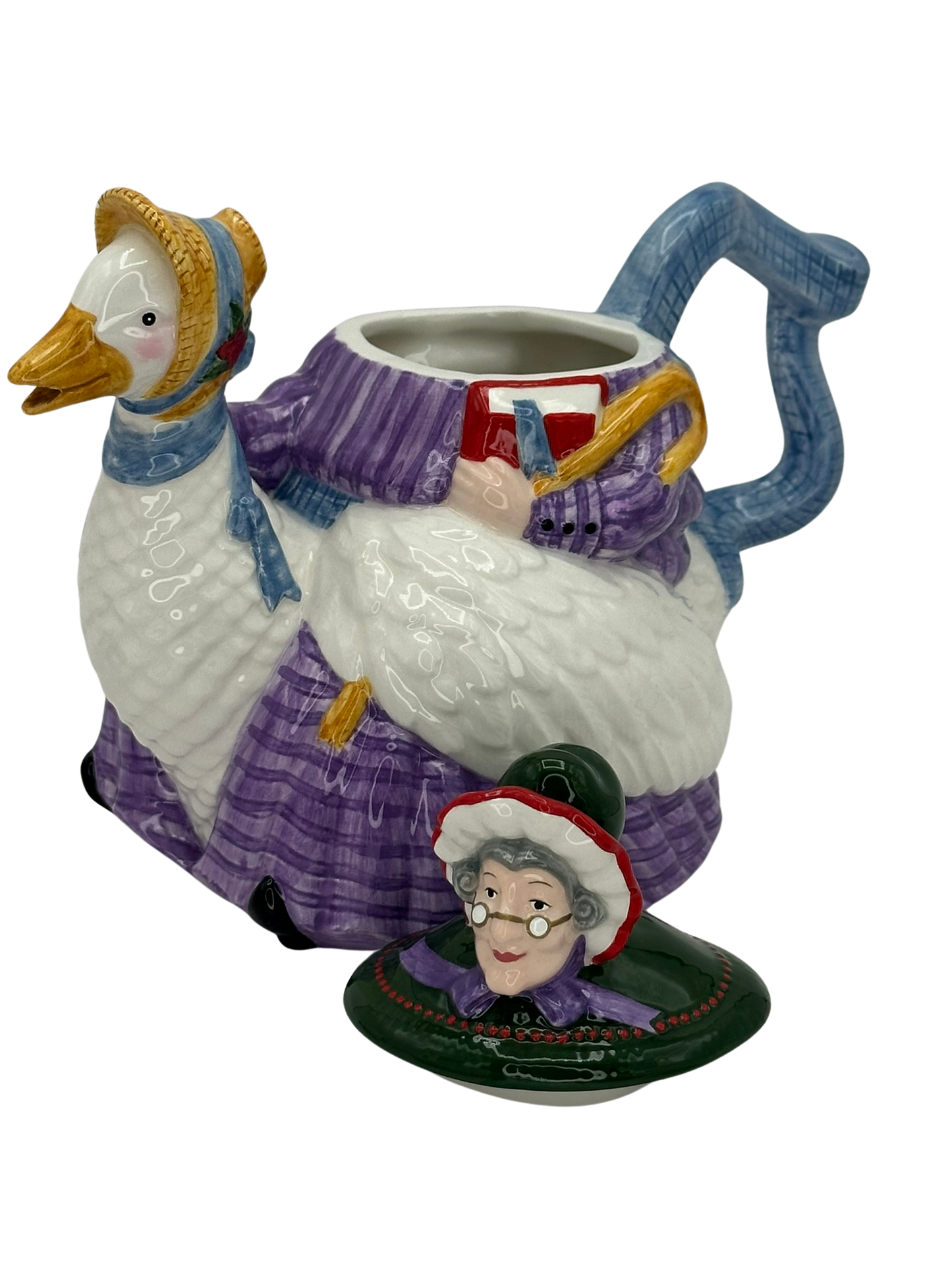 Department 56 - “Mother Goose” Teapot & Cups Set - Storybook Collection