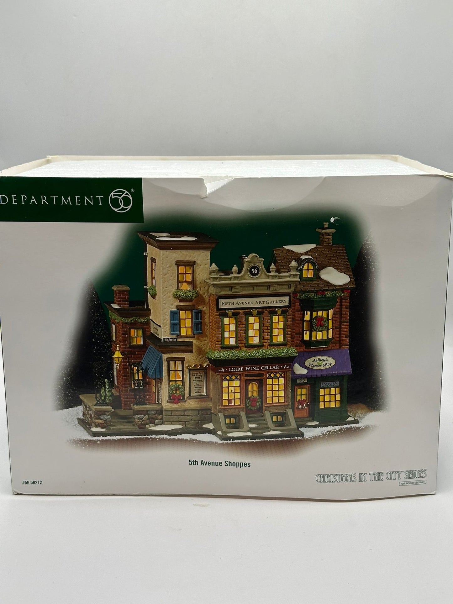 Department 56 - 5th Avenue Shoppes - Christmas in the City