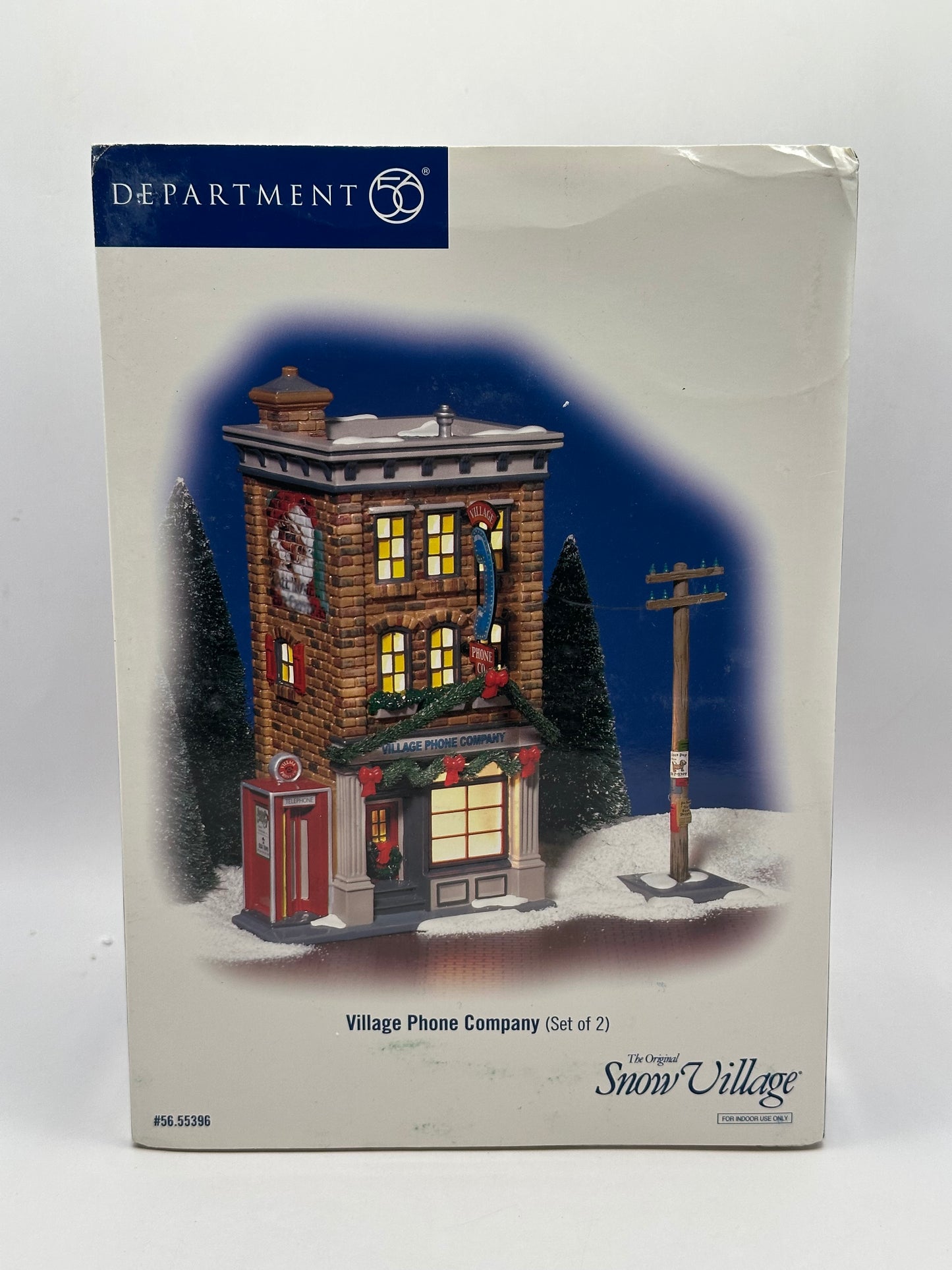 Department 56 - Village Phone Company - Original Snow Village