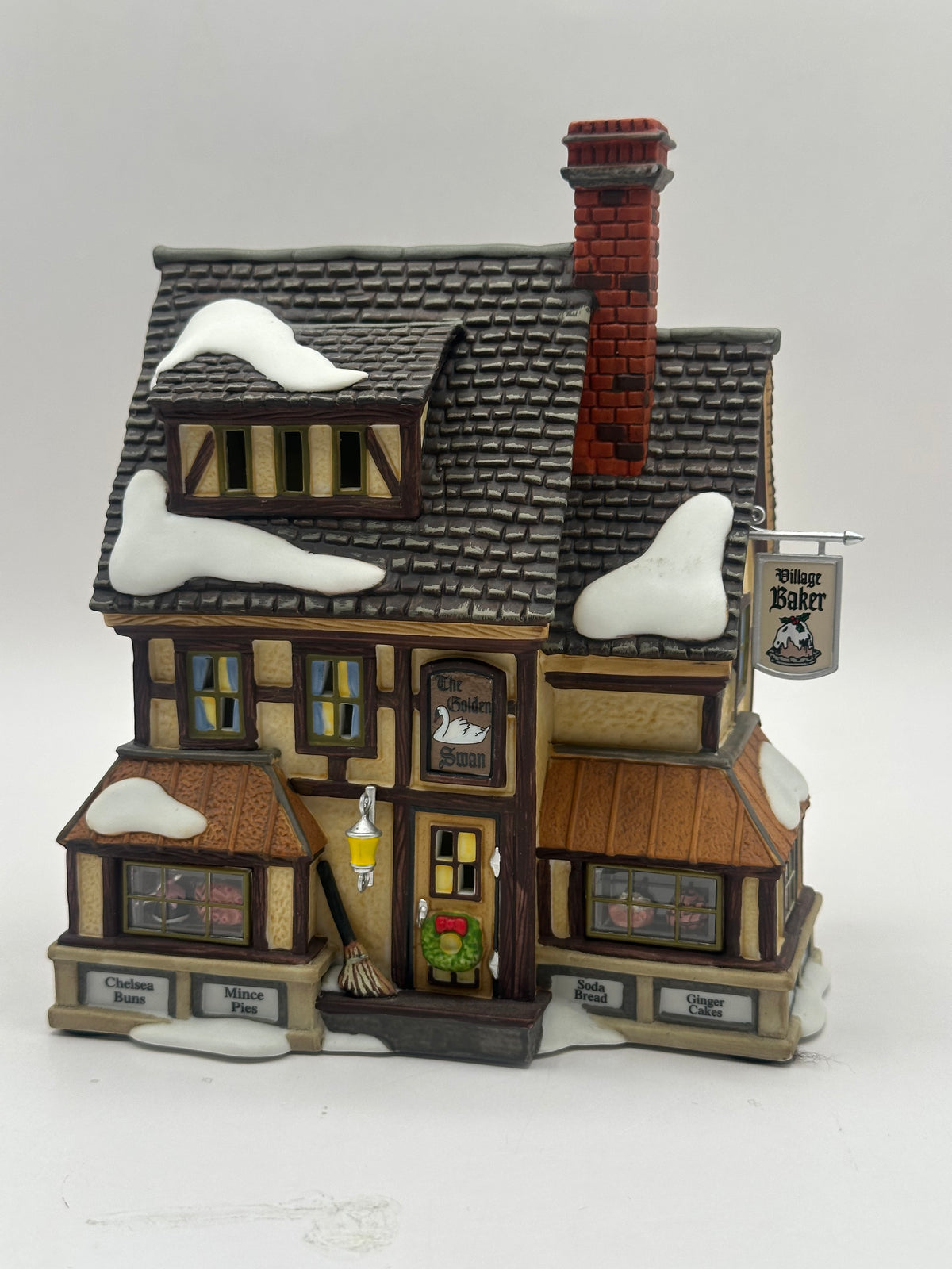 Department 56 - Golden Swan Baker (Anniversary Edition) - Dickens' Village