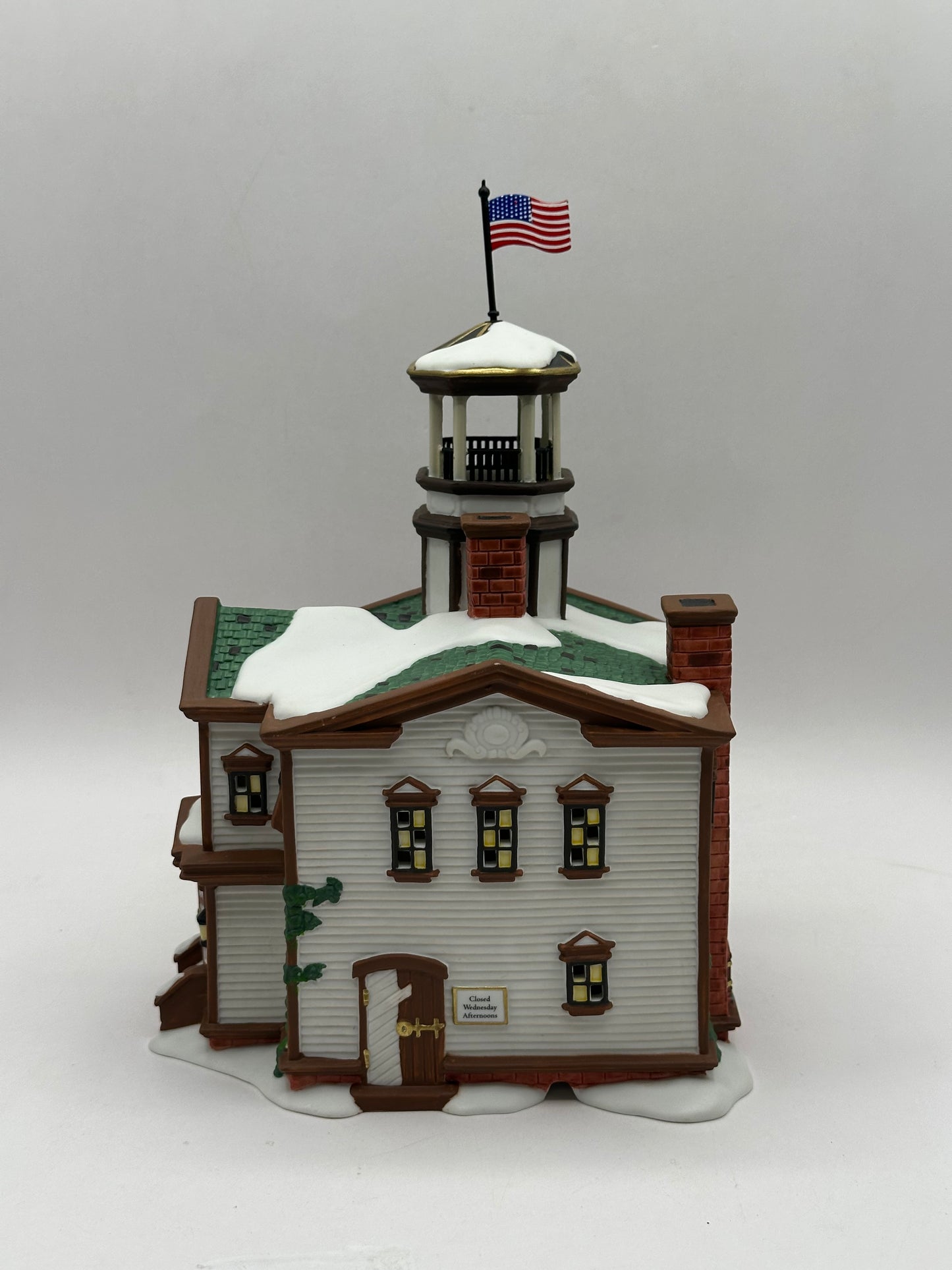 Department 56 - Woodbridge Town Hall - New England Village