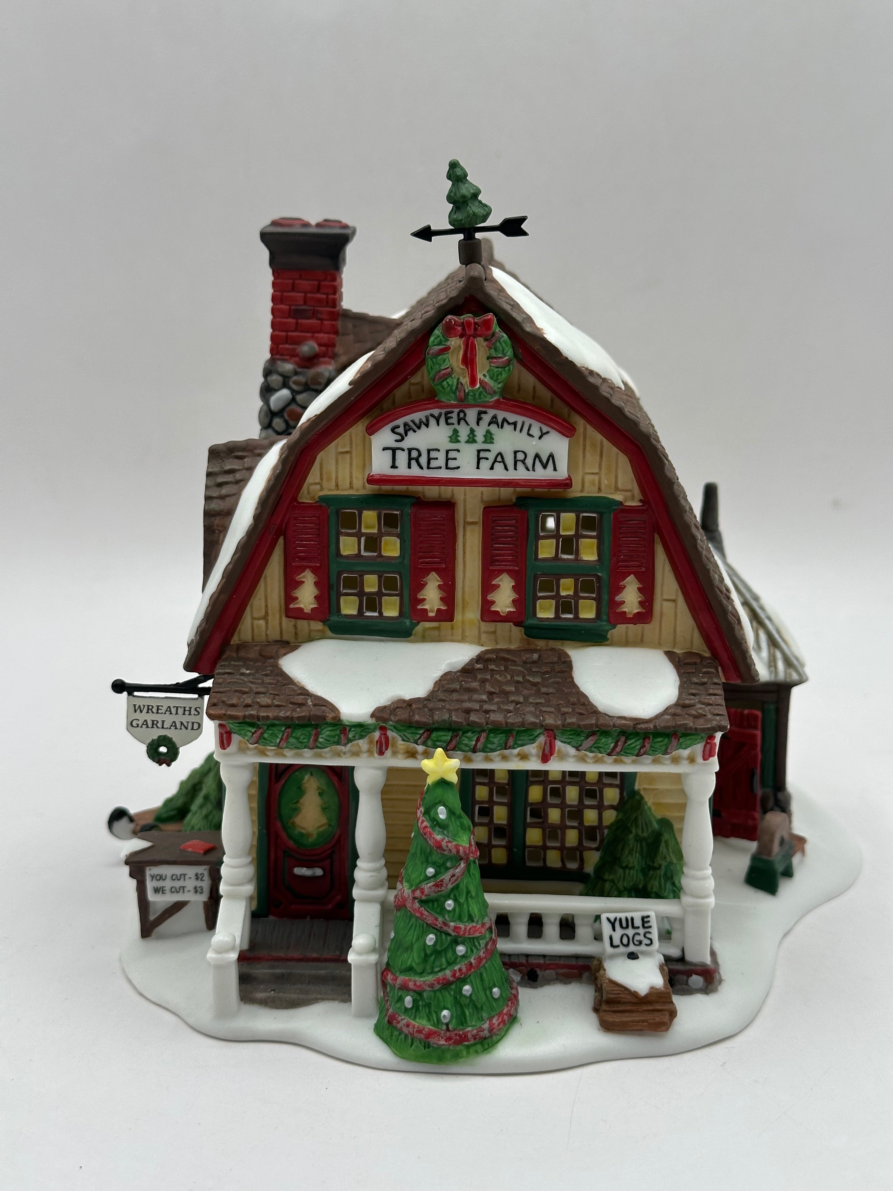 Department 56 - Sawyer Family Tree Farm - New England Village