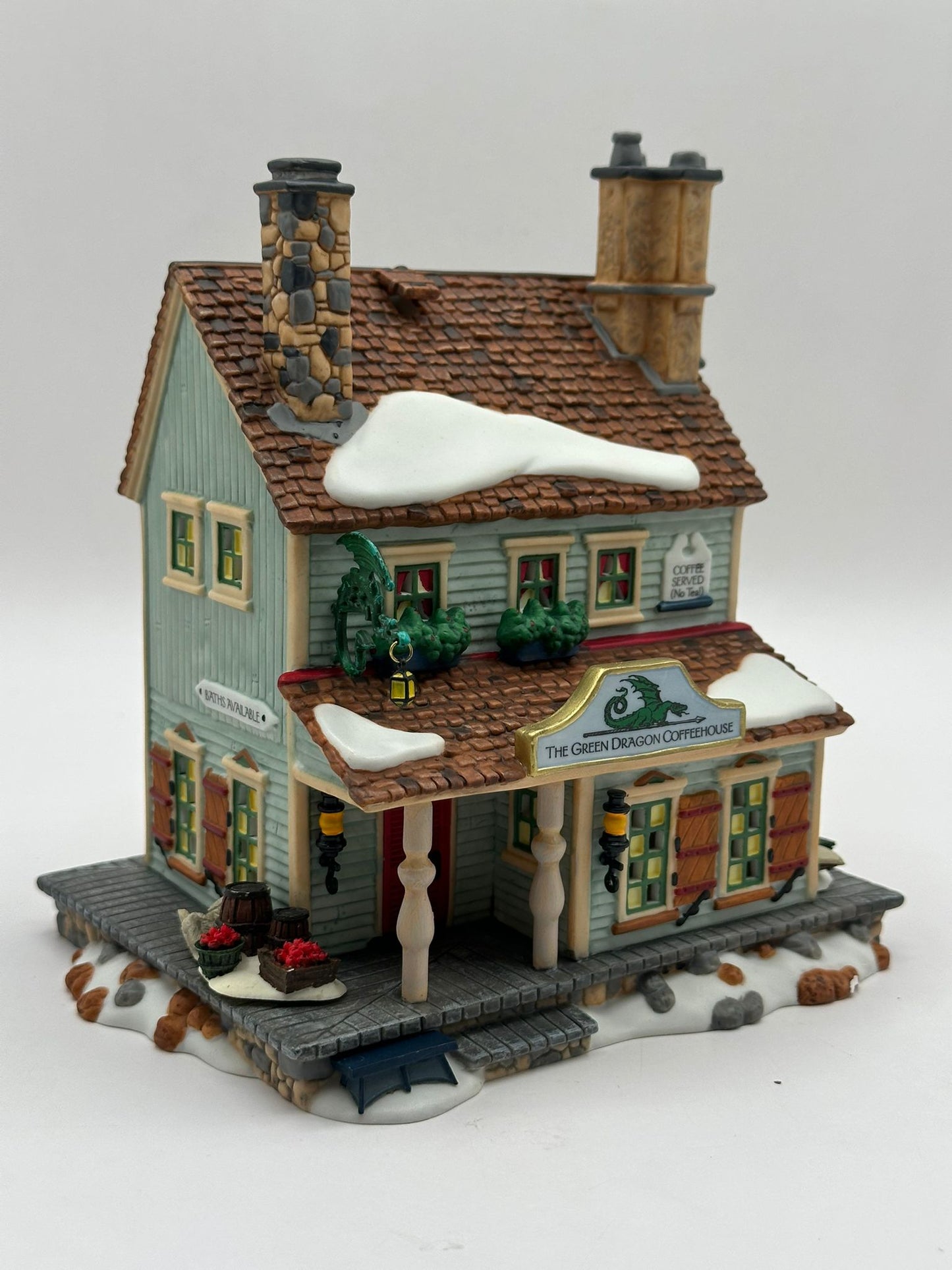Department 56 - Green Dragon Coffeehouse - New England Village