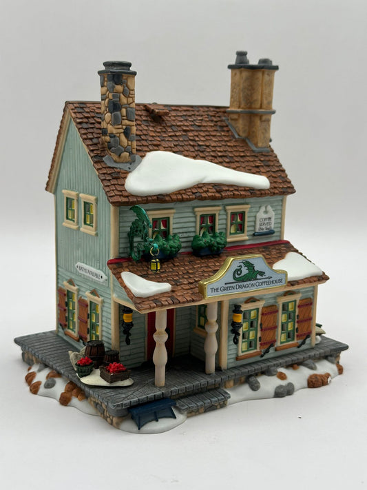 Department 56 - Green Dragon Coffeehouse - New England Village