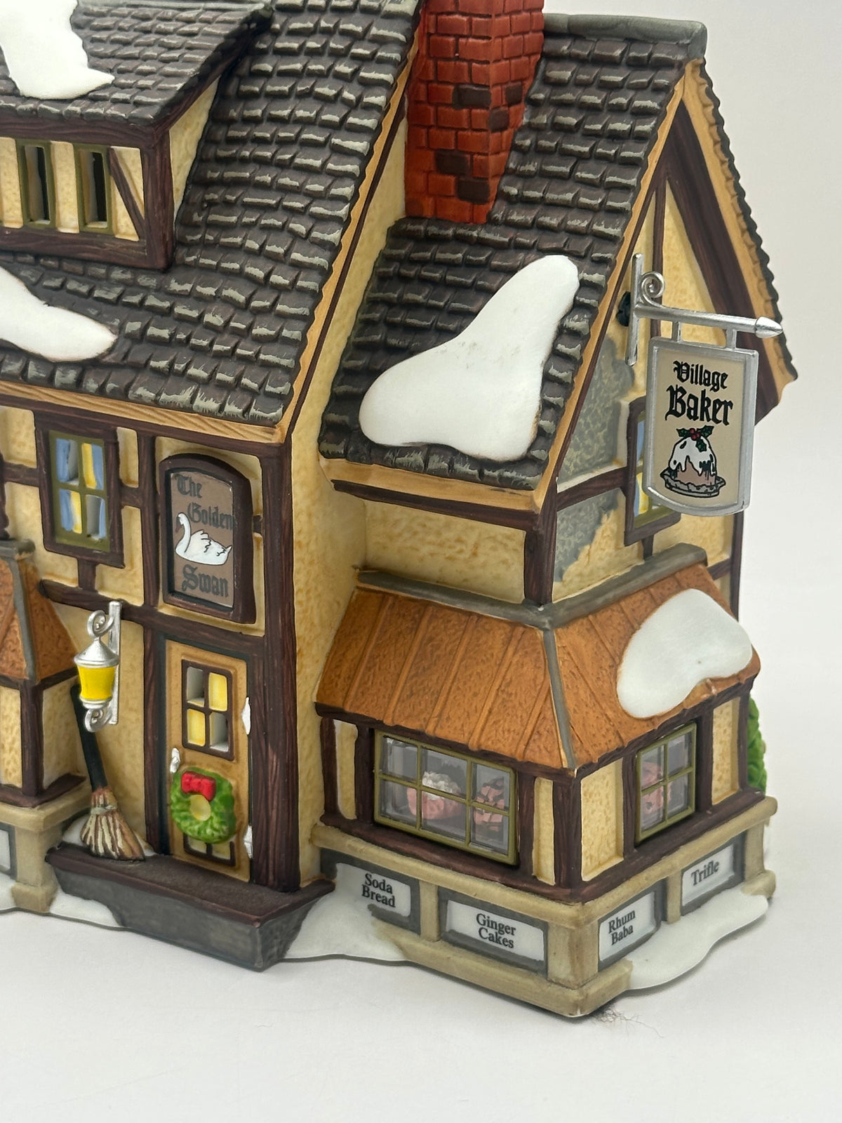 Department 56 - Golden Swan Baker (Anniversary Edition) - Dickens' Village