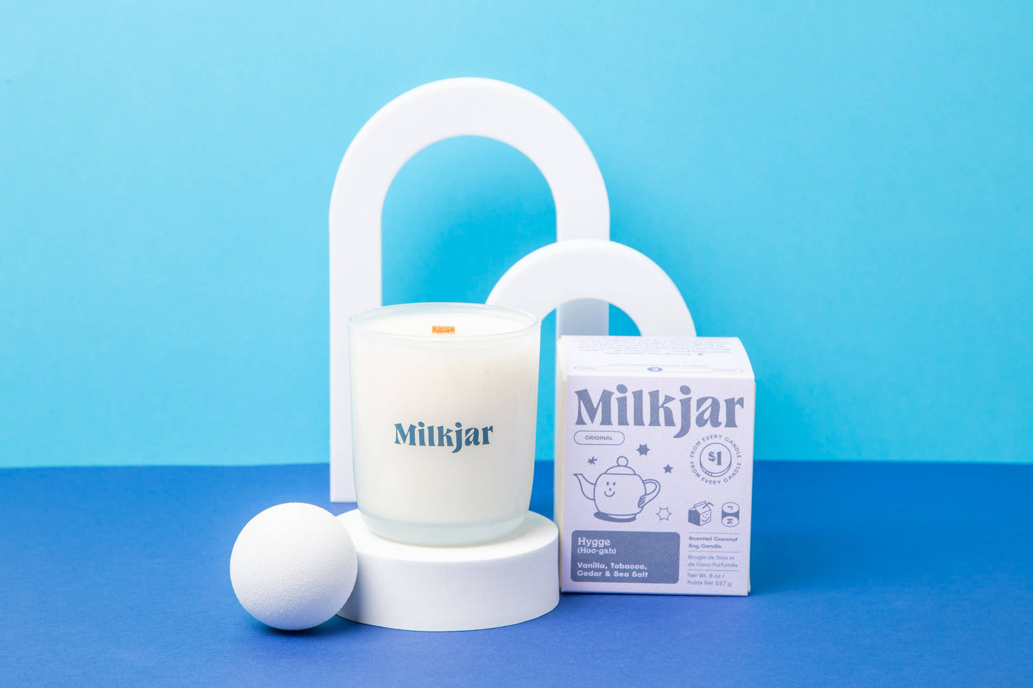 Milk Jar - Hygge - Candle