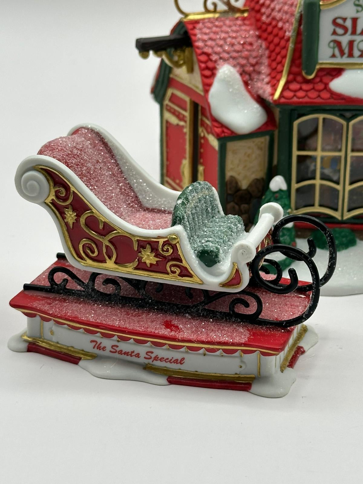 Department 56 - Santa's Sleigh Maker - North Pole Series