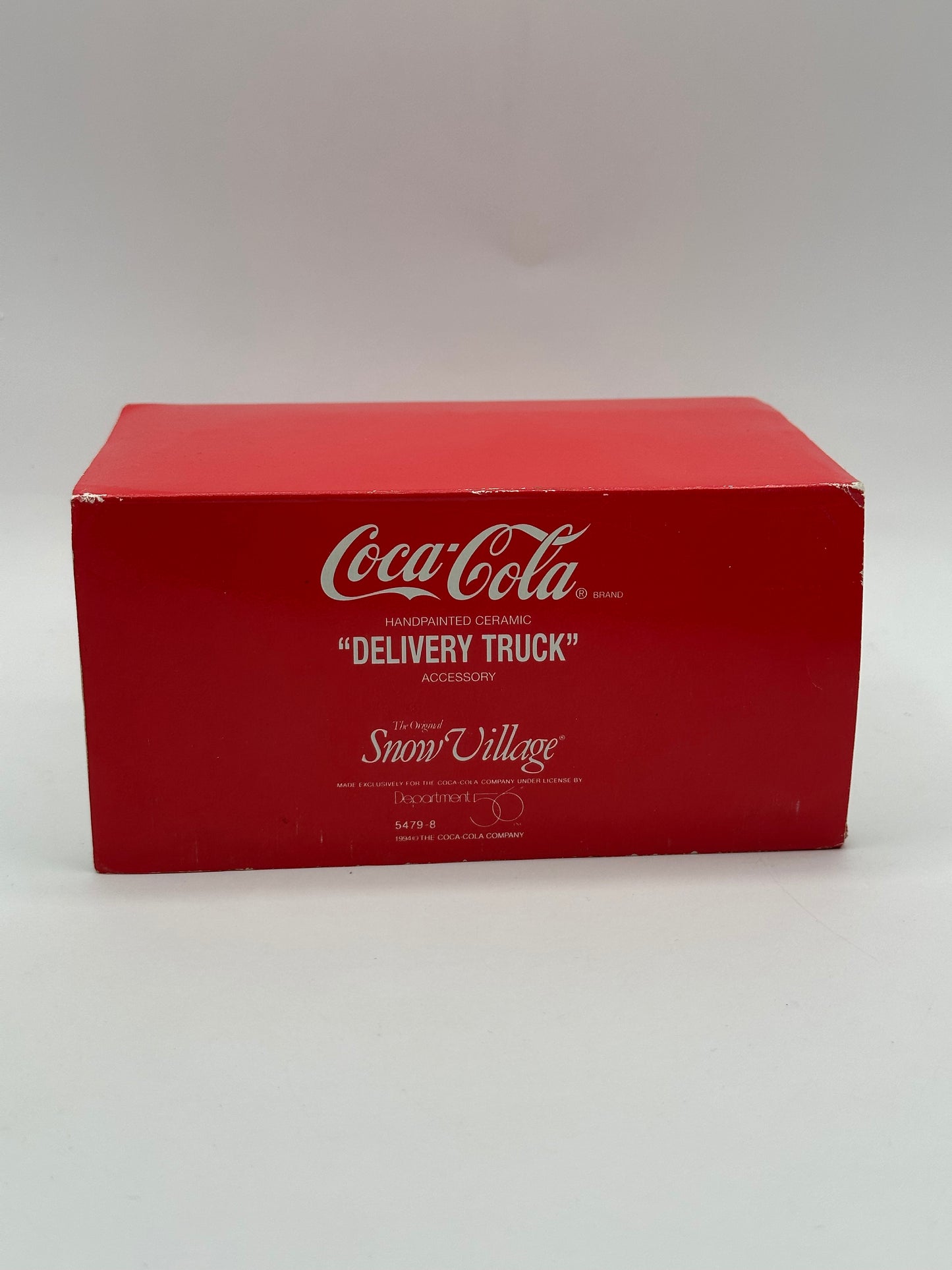 Department 56 - Coca-Cola Delivery Truck - Original Snow Village