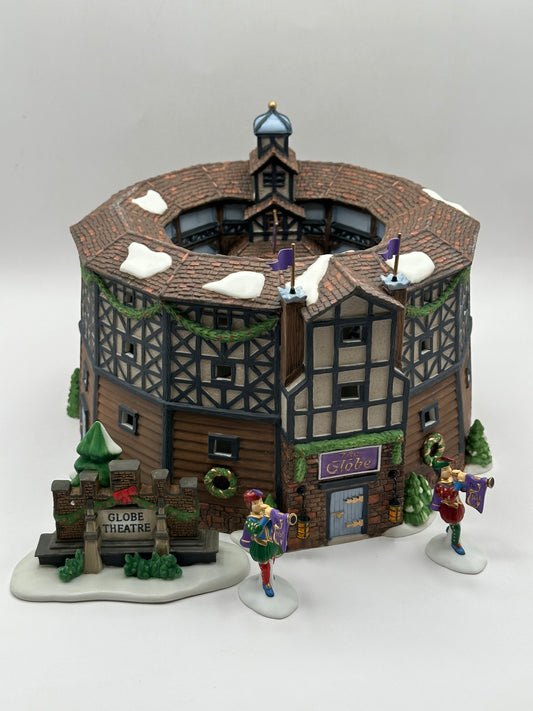Department 56 - The Old Globe Theatre (Historical Landmark Series) - Dickens' Village
