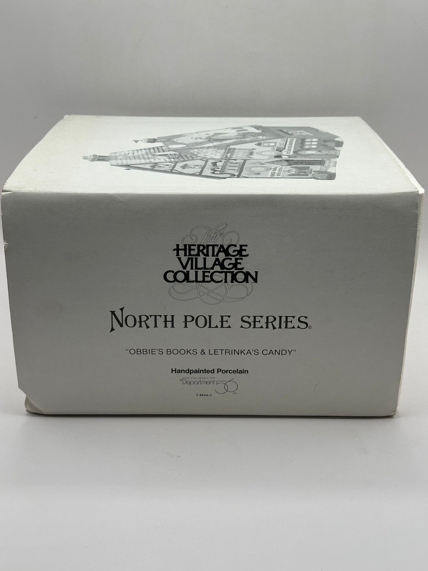 Department 56 - Obbie’s Books & Letrinka’s Candy - North Pole Serie